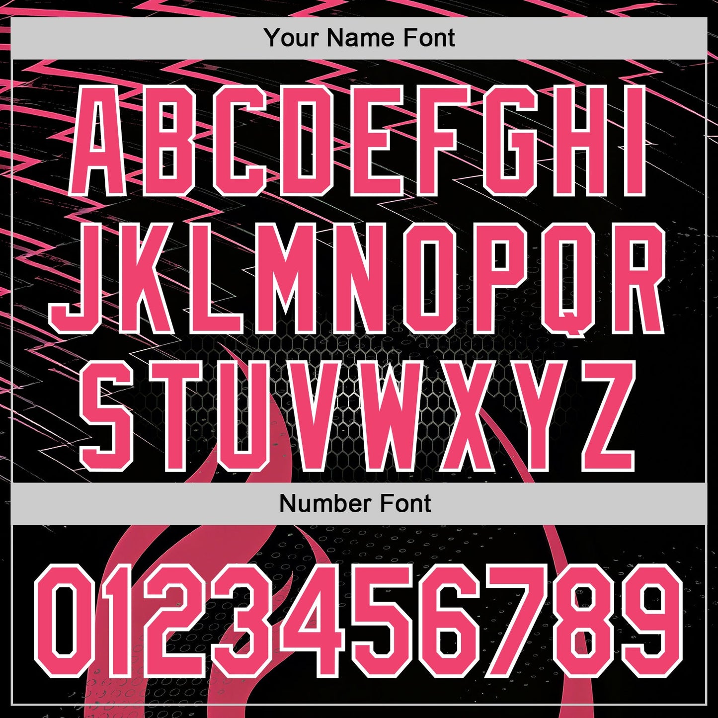 Custom Black Neon Pink-White 3D Abstract Flame Sports Pullover Sweatshirt Hoodie view 4