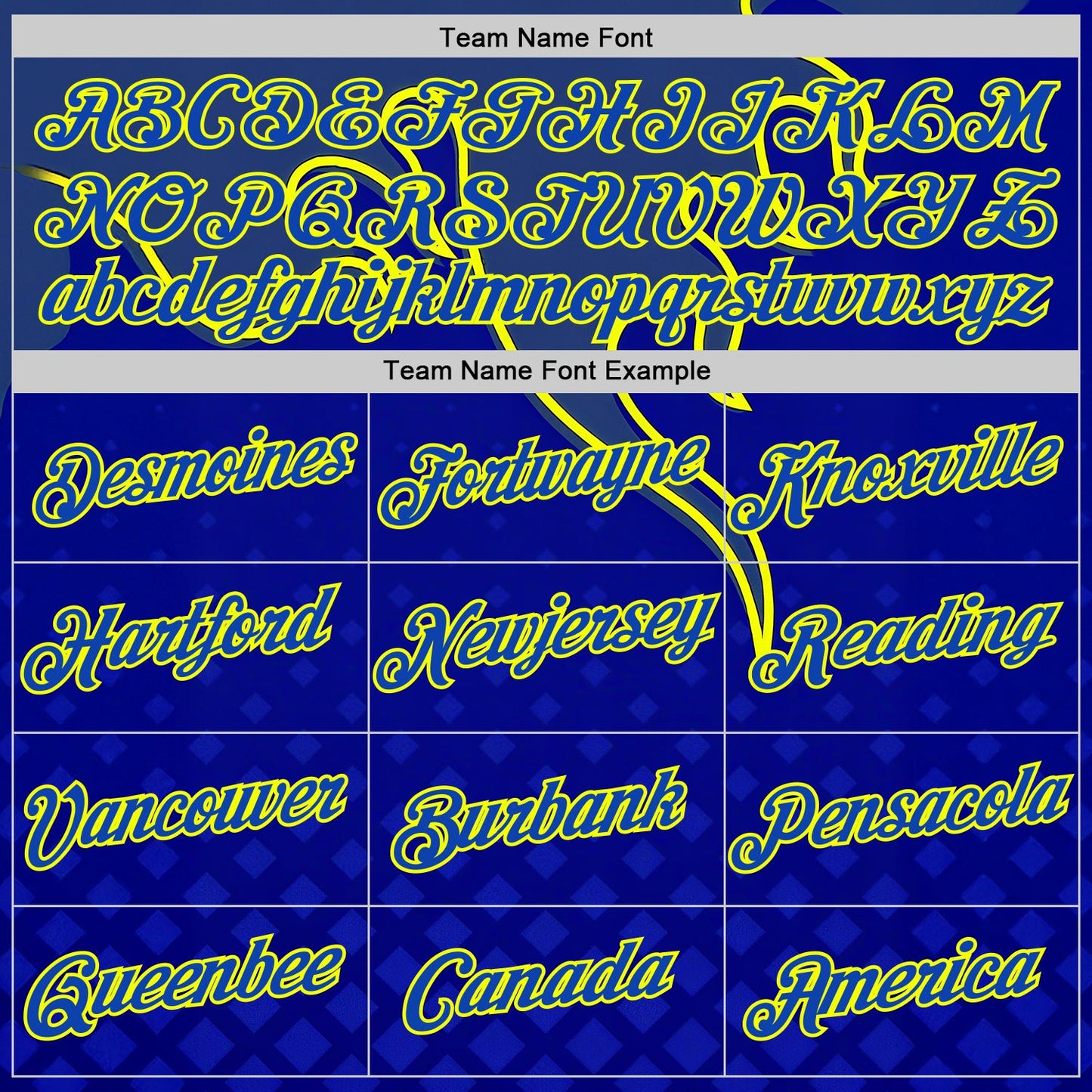 Custom Royal Thunder Blue-Yellow 3D Abstract Flame Sports Pullover Sweatshirt Hoodie view 3