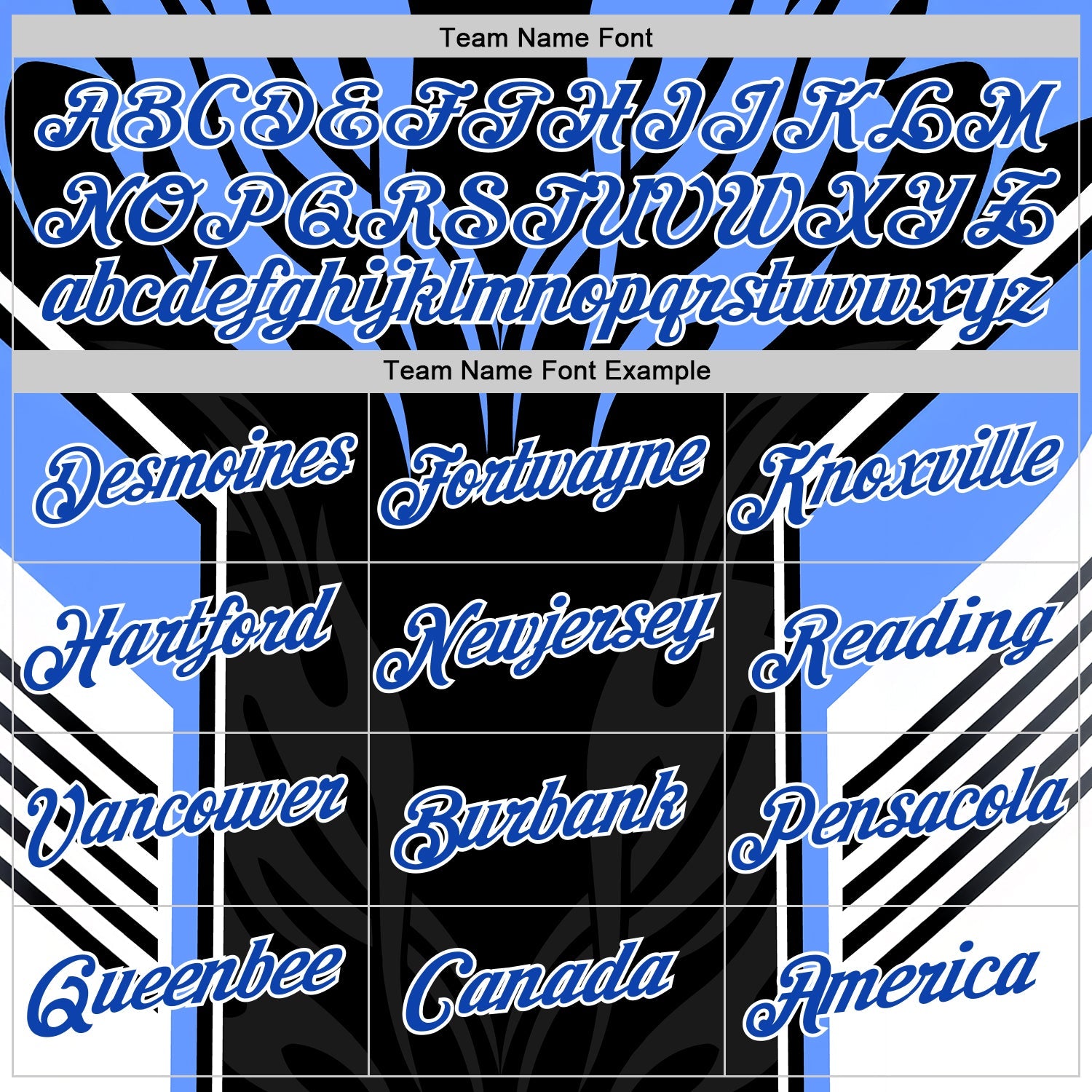 Custom Black Thunder Blue-White 3D Abstract Flame Sports Pullover Sweatshirt Hoodie view 3