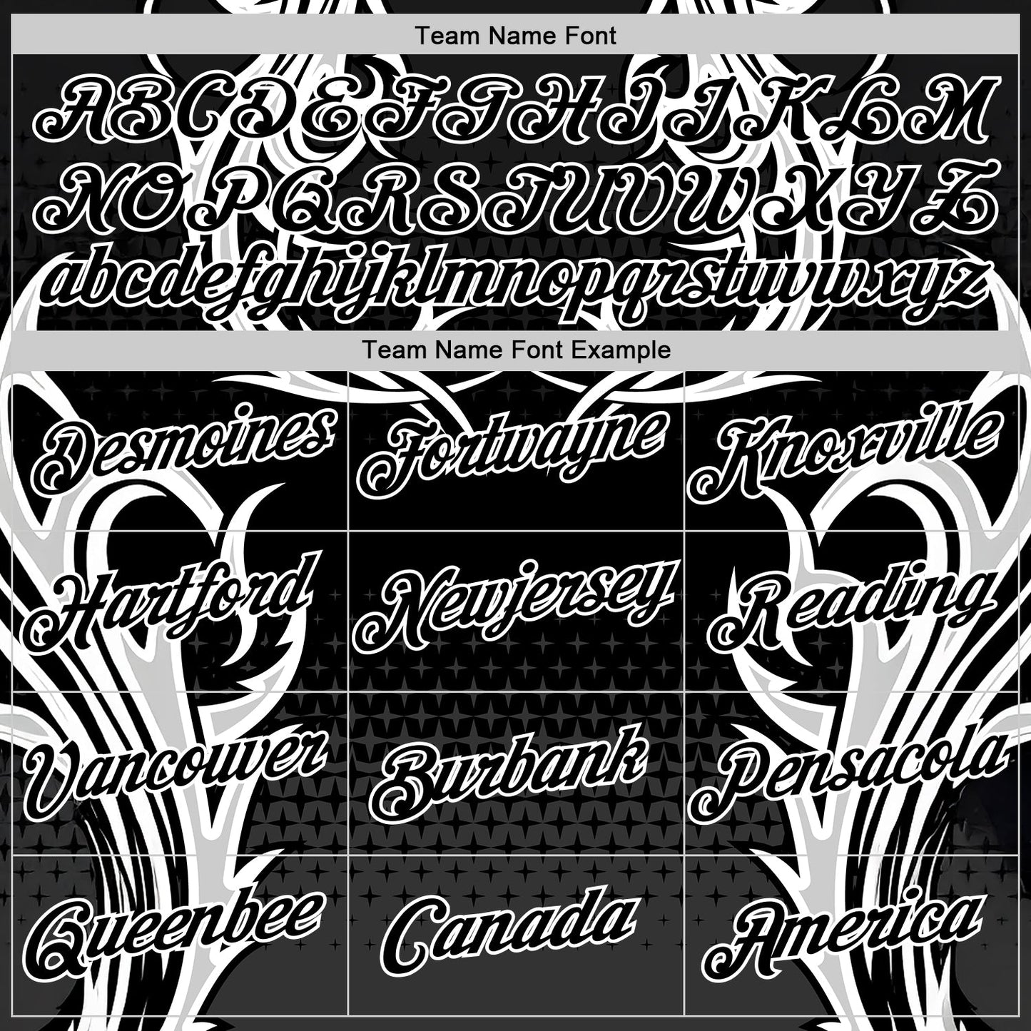 Custom Black White 3D Abstract Flame Sports Pullover Sweatshirt Hoodie view 3