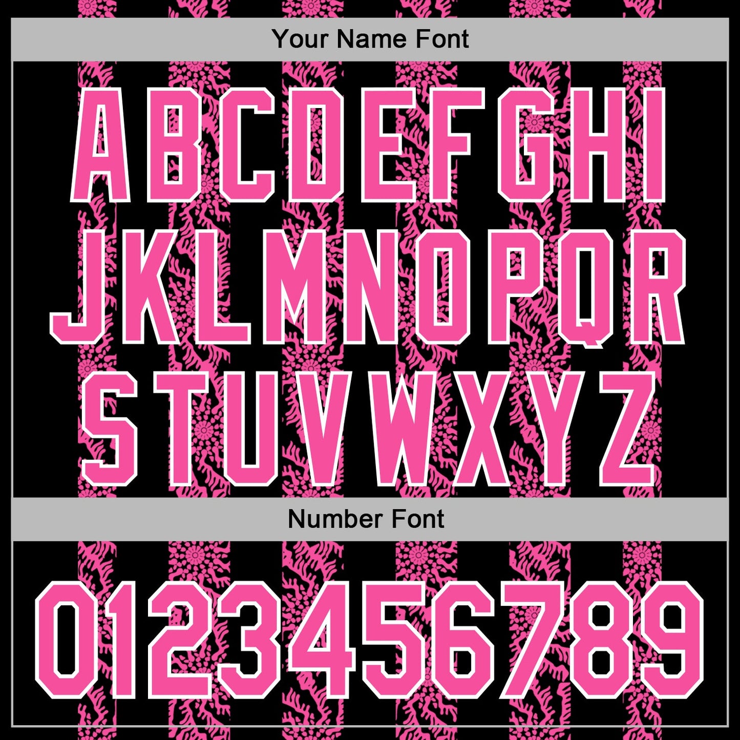 Custom Stitched Black Pink-White Abstract Shape Pattern Sports Pullover Sweatshirt Hoodie view 6