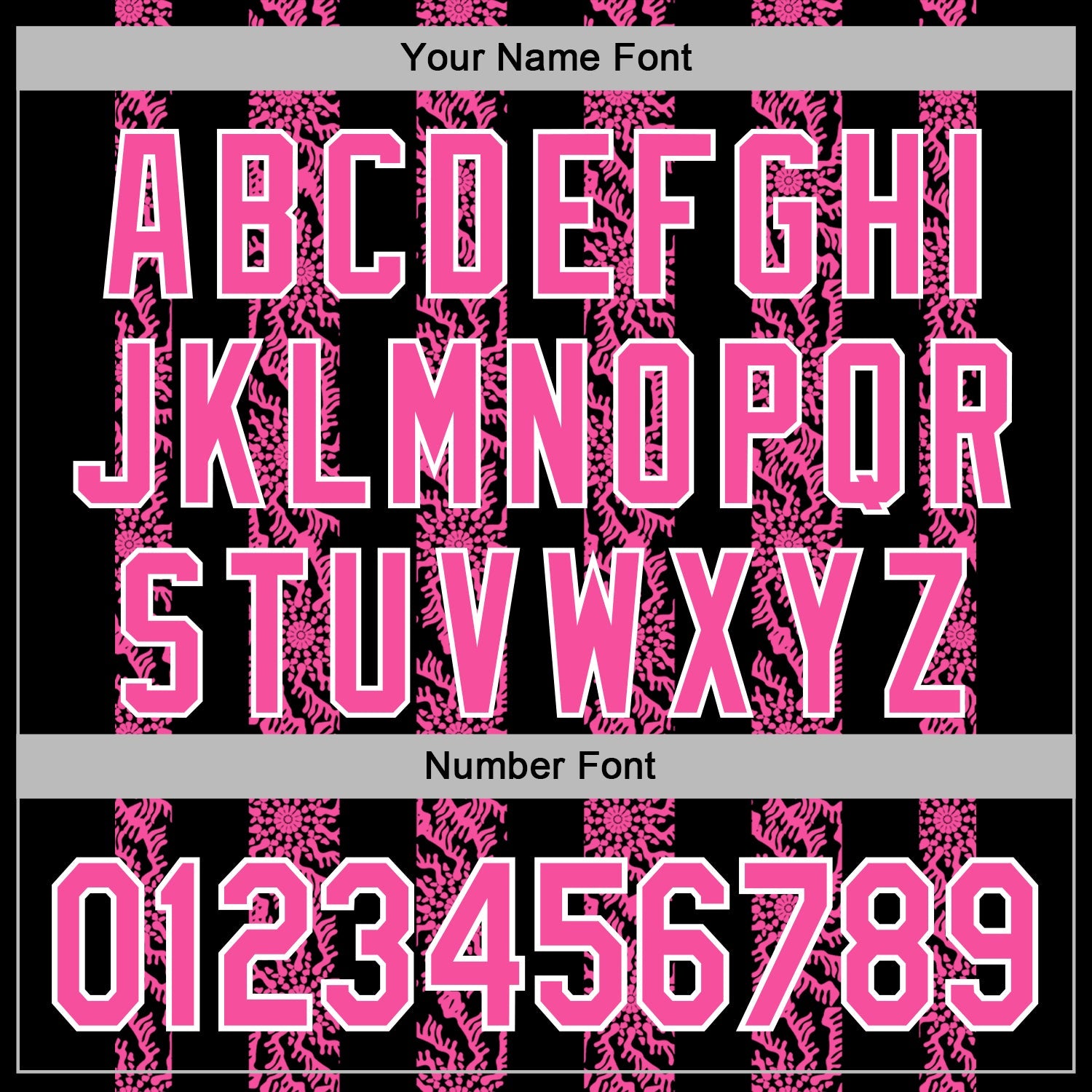 Custom Stitched Black Pink-White Abstract Shape Pattern Sports Pullover Sweatshirt Hoodie view 6