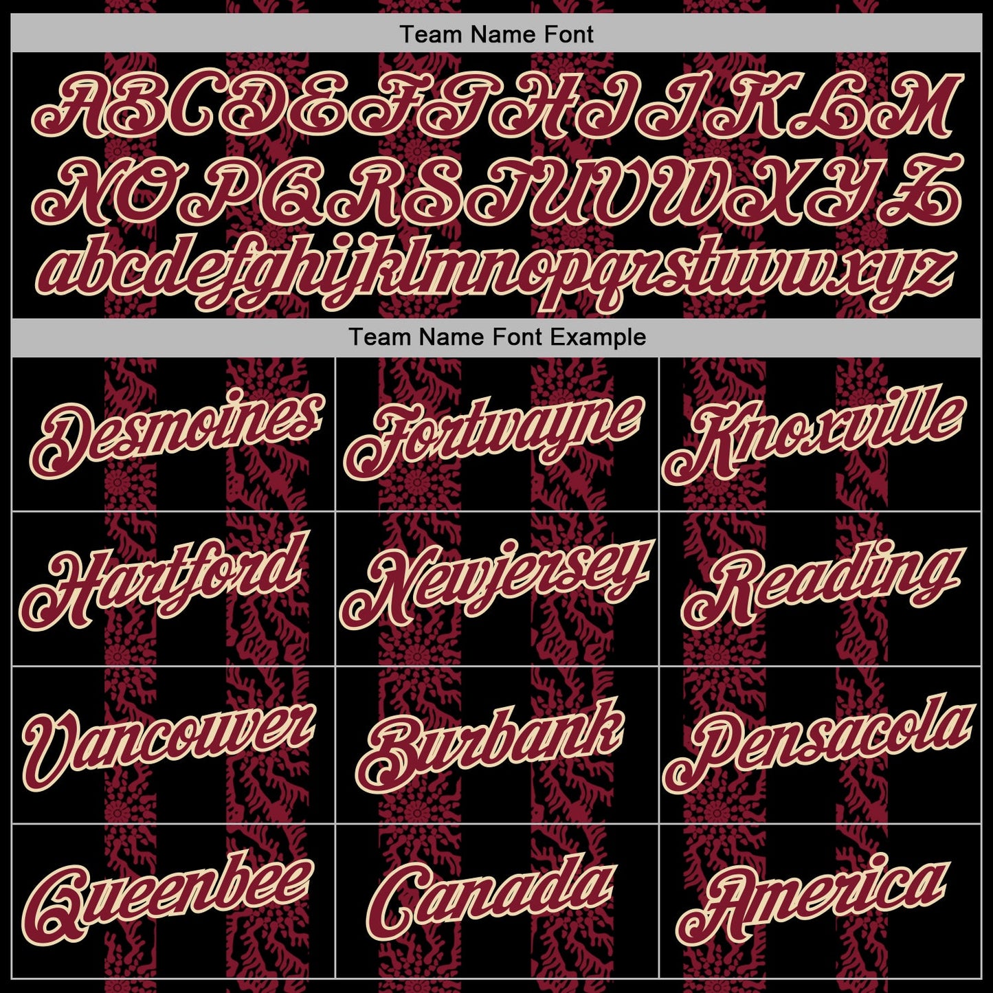 Custom Stitched Black Crimson-Cream Abstract Shape Pattern Sports Pullover Sweatshirt Hoodie view 5