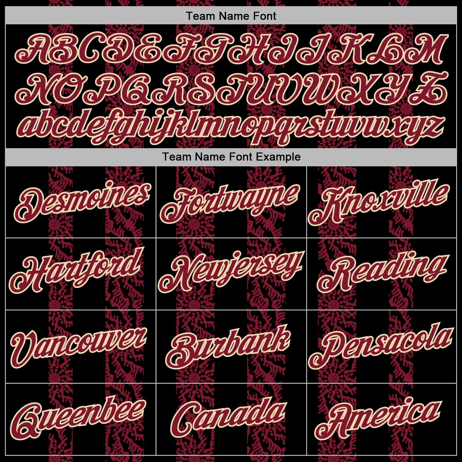 Custom Stitched Black Crimson-Cream Abstract Shape Pattern Sports Pullover Sweatshirt Hoodie view 5