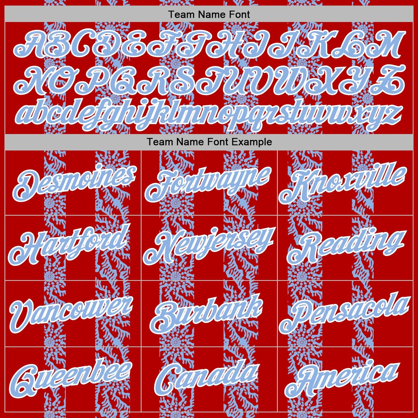 Custom Stitched Red Light Blue-White Abstract Shape Pattern Sports Pullover Sweatshirt Hoodie view 5
