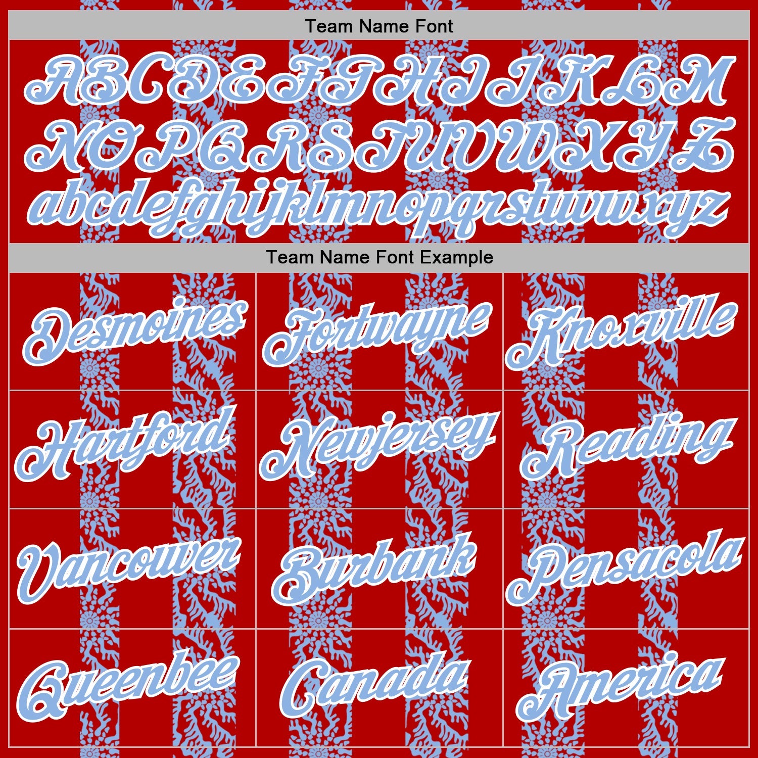 Custom Stitched Red Light Blue-White Abstract Shape Pattern Sports Pullover Sweatshirt Hoodie view 5