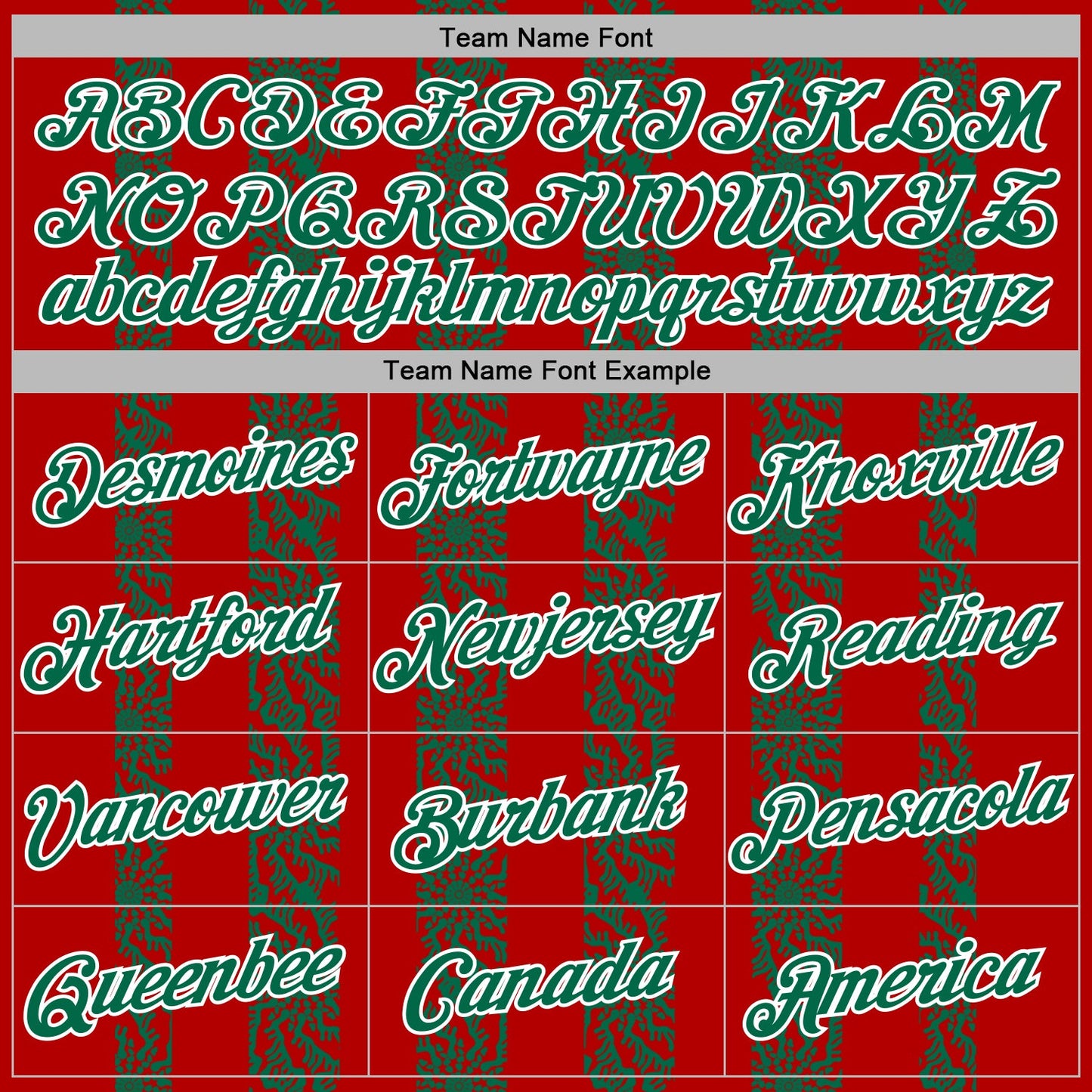 Custom Stitched Red Kelly Green-White Abstract Shape Pattern Sports Pullover Sweatshirt Hoodie view 5