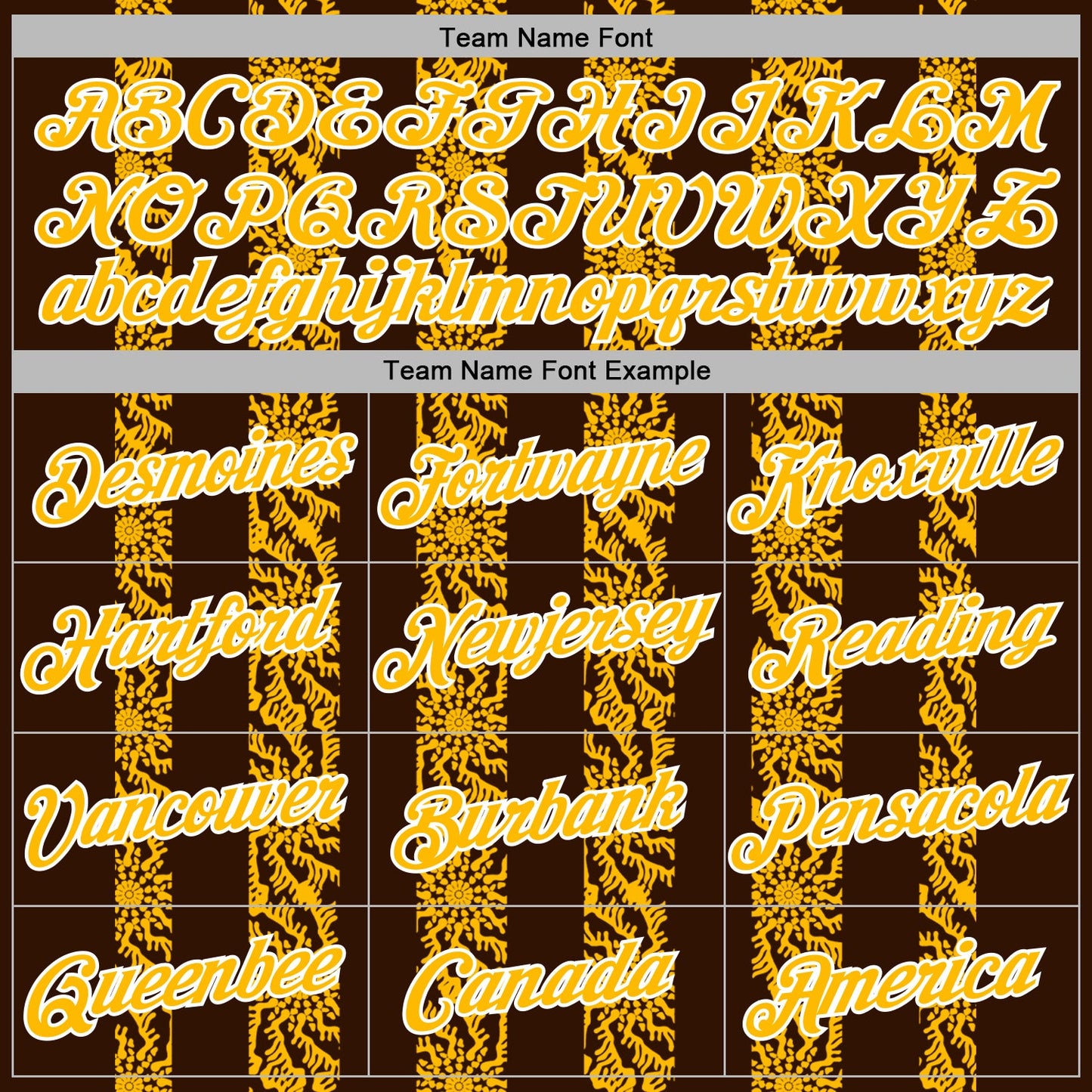 Custom Stitched Brown Gold-White Abstract Shape Pattern Sports Pullover Sweatshirt Hoodie view 5