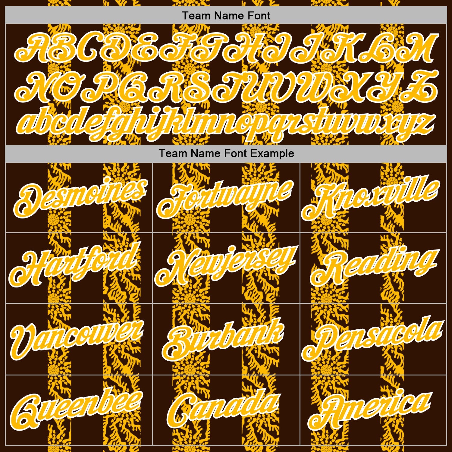 Custom Stitched Brown Gold-White Abstract Shape Pattern Sports Pullover Sweatshirt Hoodie view 5