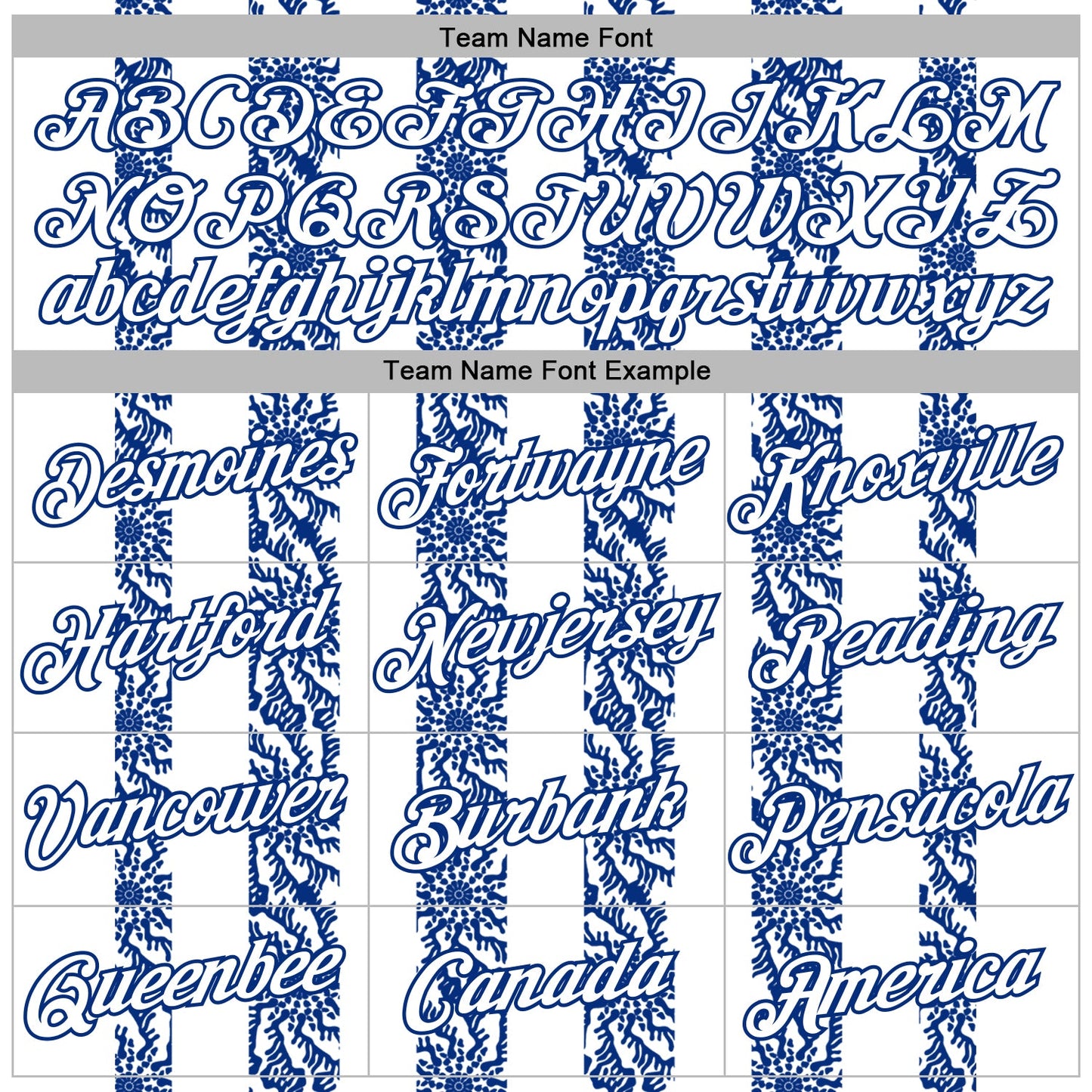 Custom Stitched White Royal Abstract Shape Pattern Sports Pullover Sweatshirt Hoodie view 5