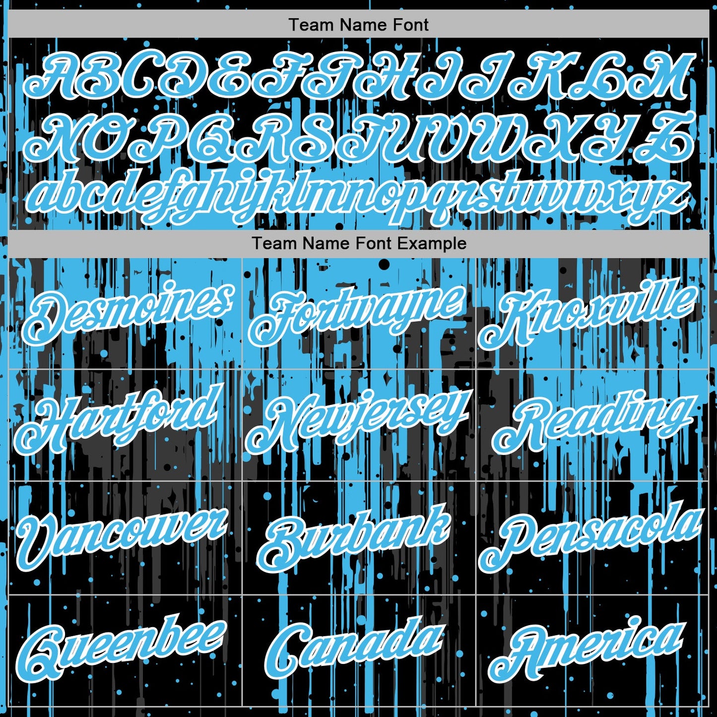 Custom Stitched Black Sky Blue-White Dripping Splatter Sports Pullover Sweatshirt Hoodie view 5