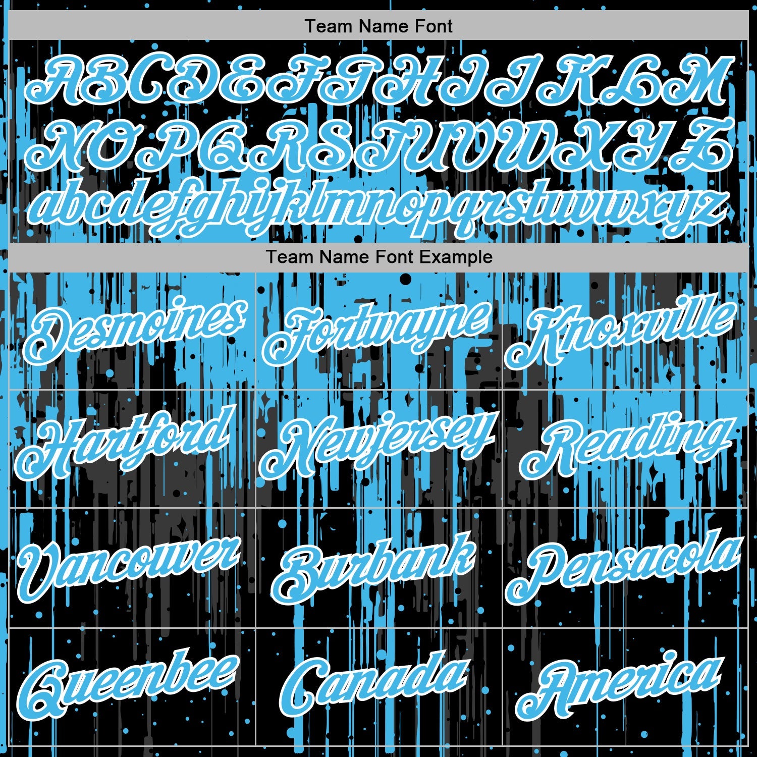 Custom Stitched Black Sky Blue-White Dripping Splatter Sports Pullover Sweatshirt Hoodie view 5