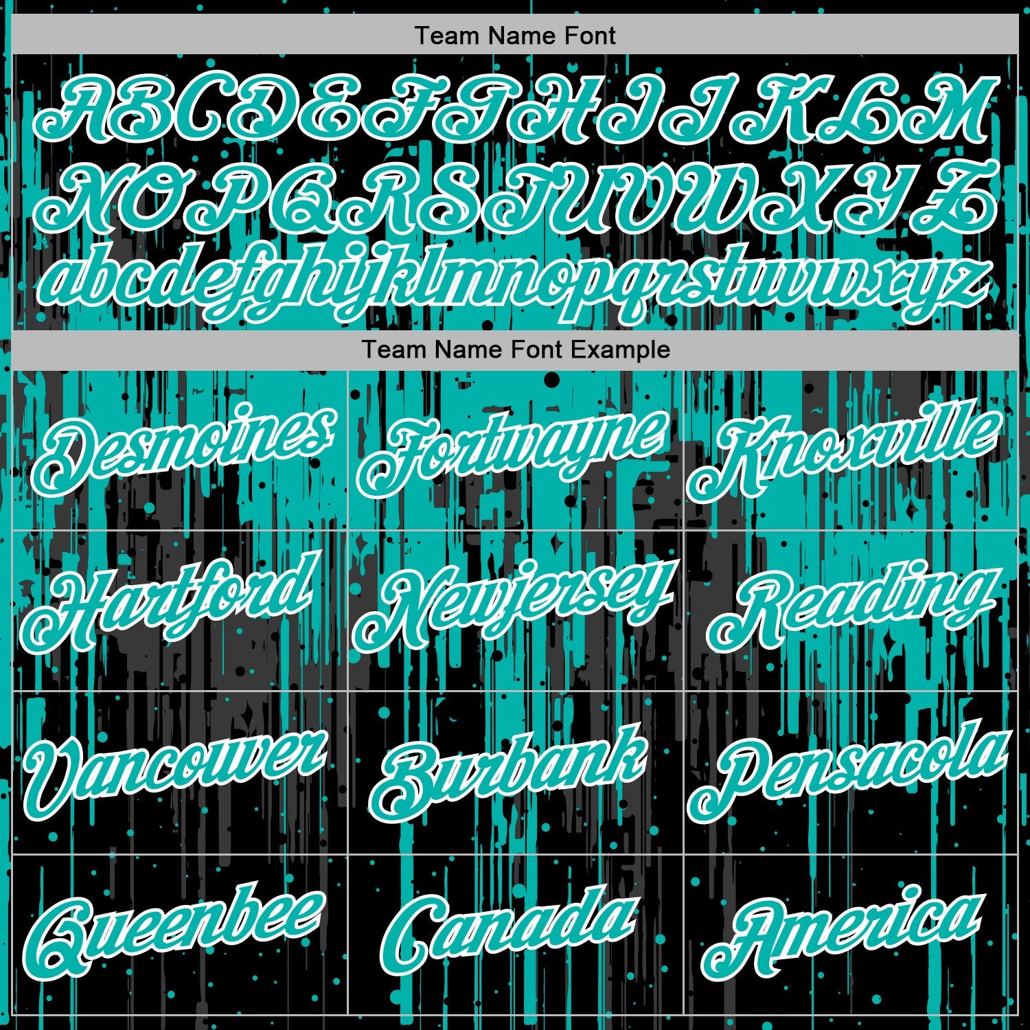 Custom Stitched Black Aqua-White Dripping Splatter Sports Pullover Sweatshirt Hoodie view 5