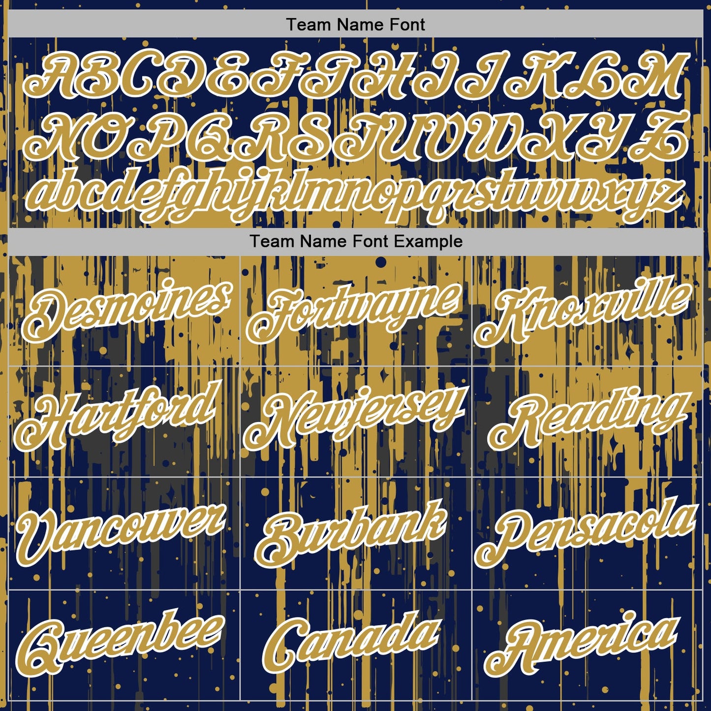 Custom Stitched Navy Old Gold-White Dripping Splatter Sports Pullover Sweatshirt Hoodie view 5