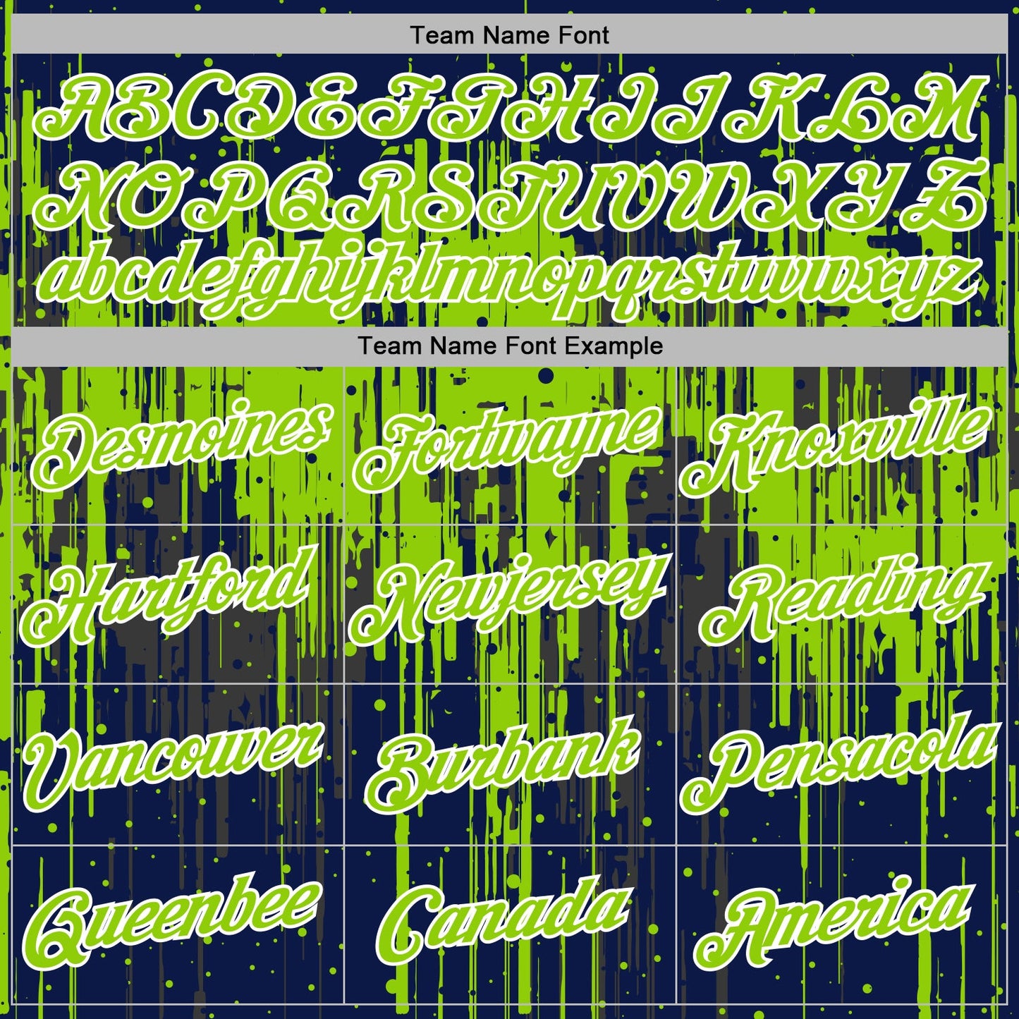 Custom Stitched Navy Neon Green-White Dripping Splatter Sports Pullover Sweatshirt Hoodie view 5
