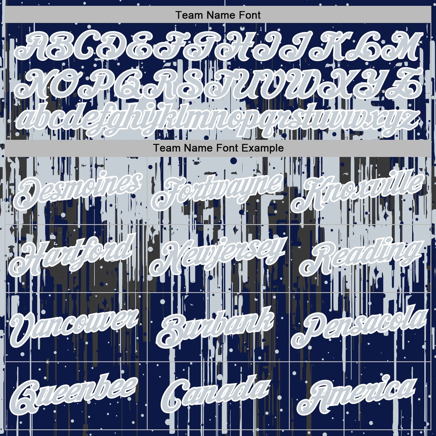 Custom Stitched Navy Silver-White Dripping Splatter Sports Pullover Sweatshirt Hoodie view 5