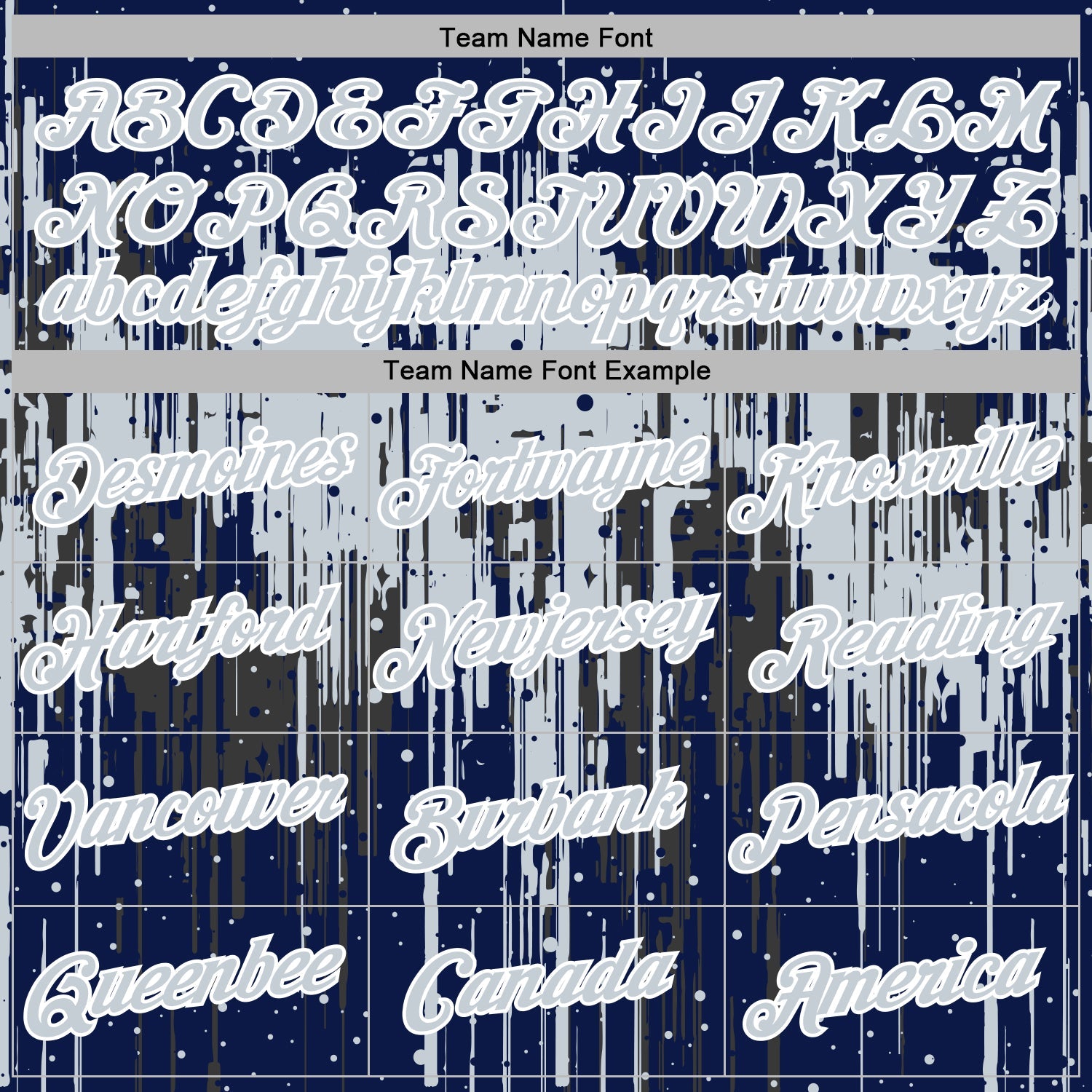 Custom Stitched Navy Silver-White Dripping Splatter Sports Pullover Sweatshirt Hoodie view 5