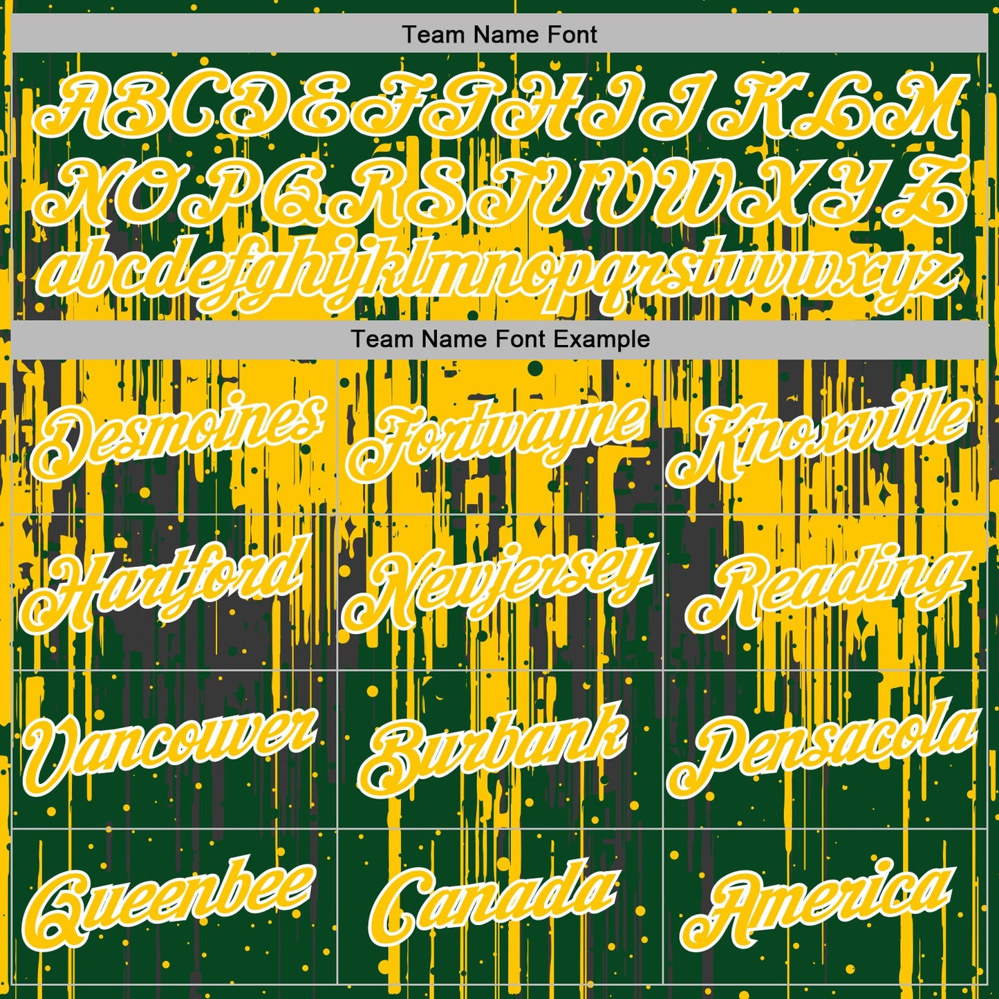 Custom Stitched Green Yellow-White Dripping Splatter Sports Pullover Sweatshirt Hoodie view 5