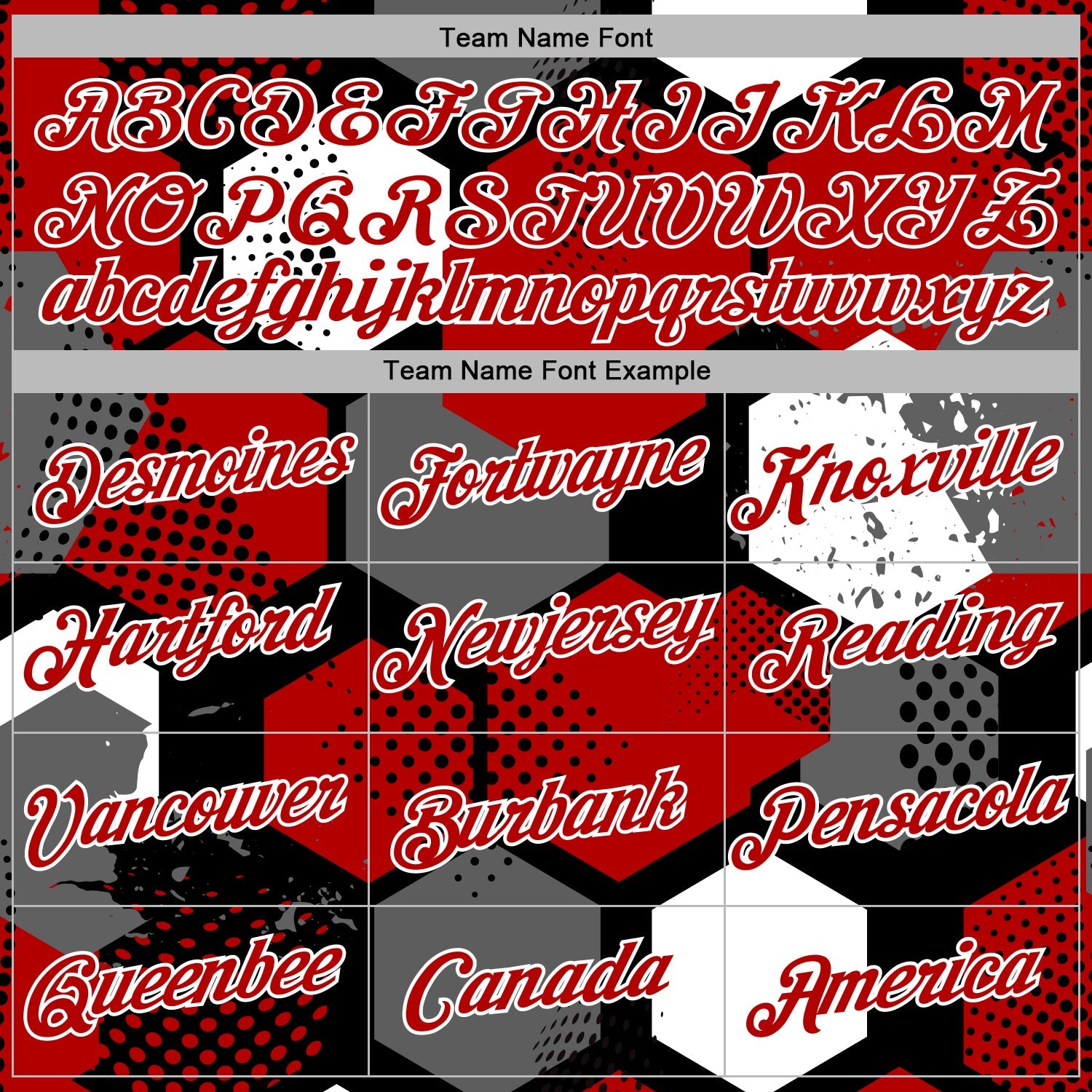 Custom Stitched Black Red-White Geometric Shape Pattern Sports Pullover Sweatshirt Hoodie view 5
