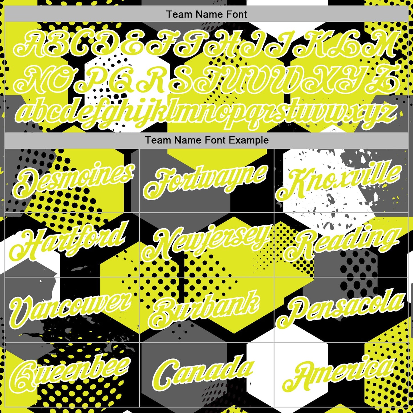Custom Stitched Black Neon Yellow-White Geometric Shape Pattern Sports Pullover Sweatshirt Hoodie view 5