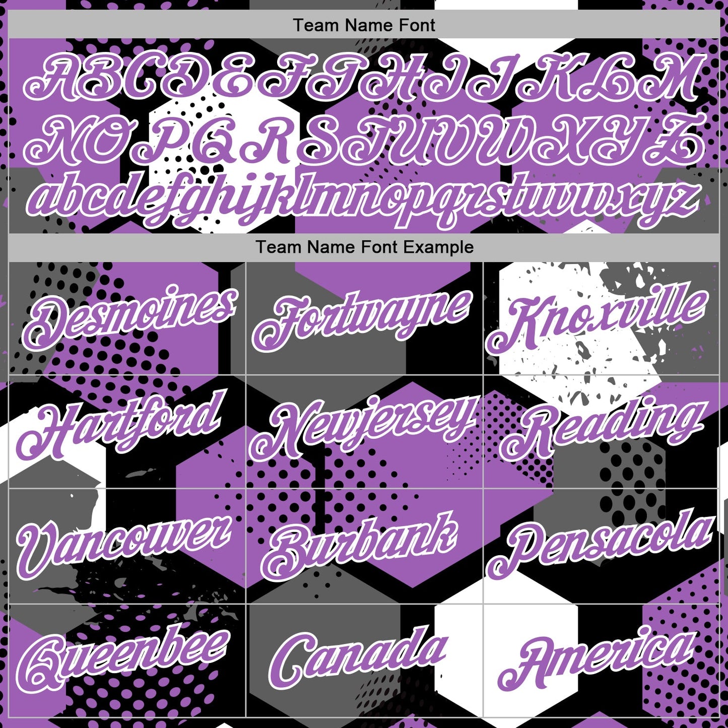 Custom Stitched Black Medium Purple-White Geometric Shape Pattern Sports Pullover Sweatshirt Hoodie view 5