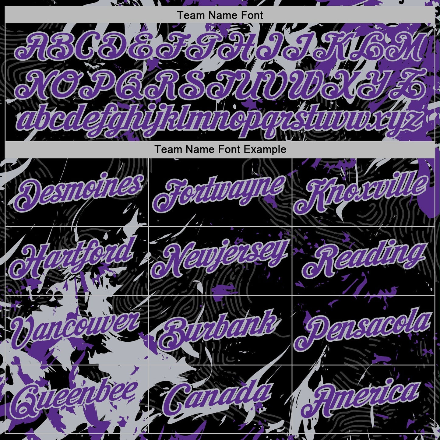 Custom Stitched Black Purple-Gray Splash Sports Pullover Sweatshirt Hoodie view 5