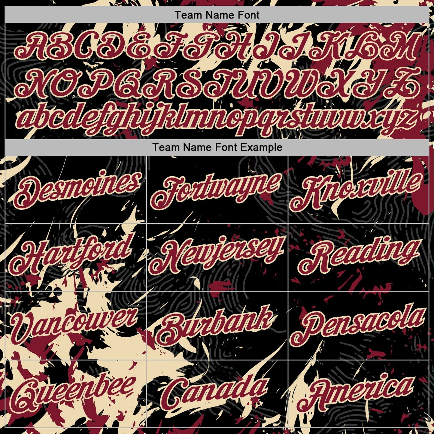 Custom Stitched Black Crimson-Cream Splash Sports Pullover Sweatshirt Hoodie view 5