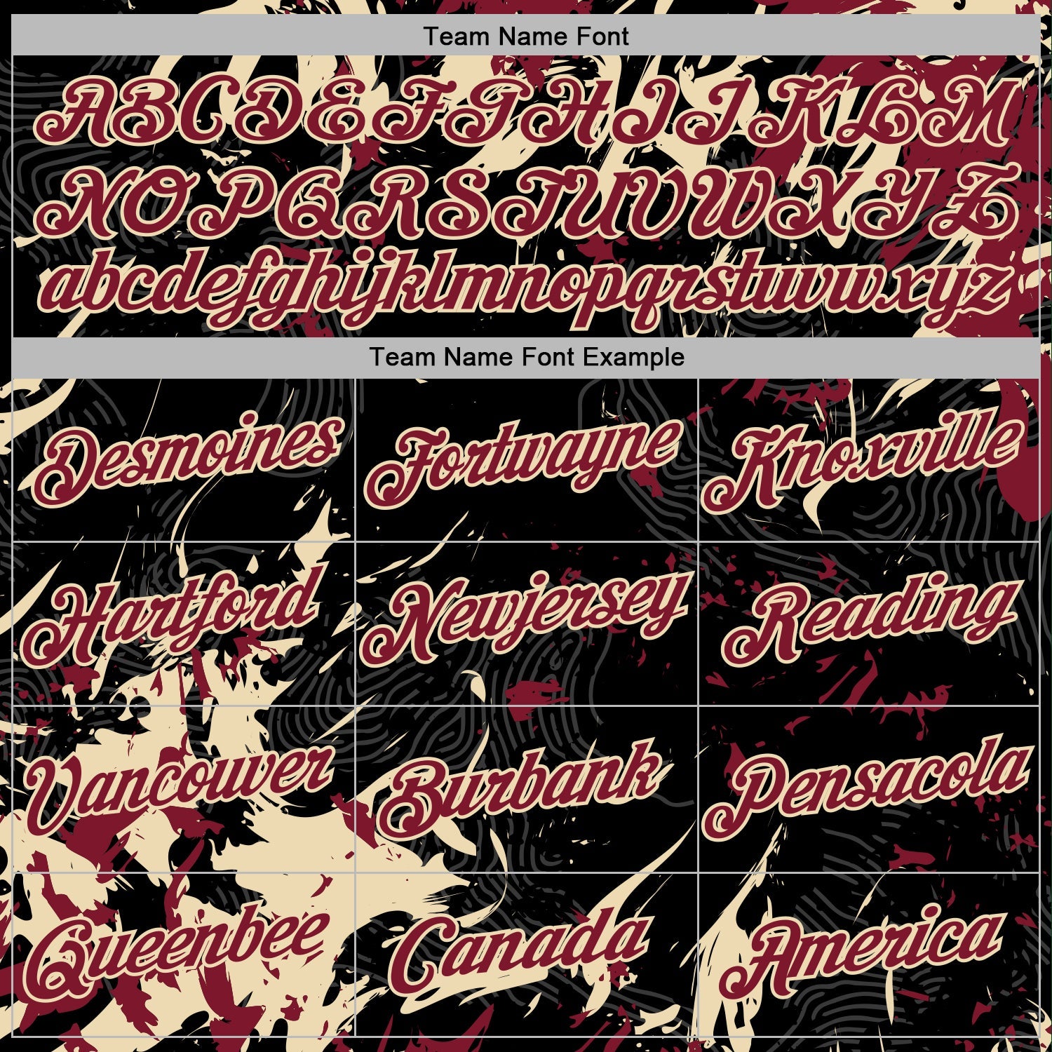 Custom Stitched Black Crimson-Cream Splash Sports Pullover Sweatshirt Hoodie view 5