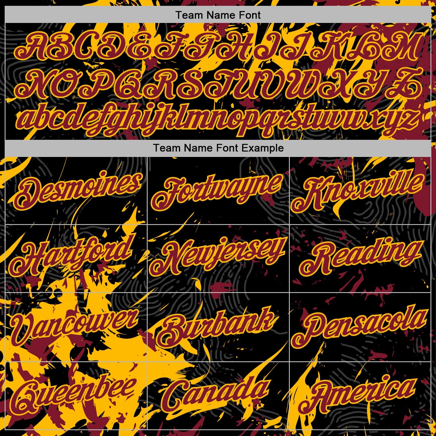 Custom Stitched Black Crimson-Gold Splash Sports Pullover Sweatshirt Hoodie view 5