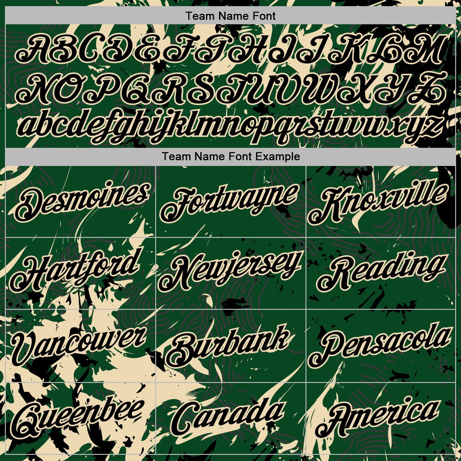 Custom Stitched Green Black-Cream Splash Sports Pullover Sweatshirt Hoodie view 5