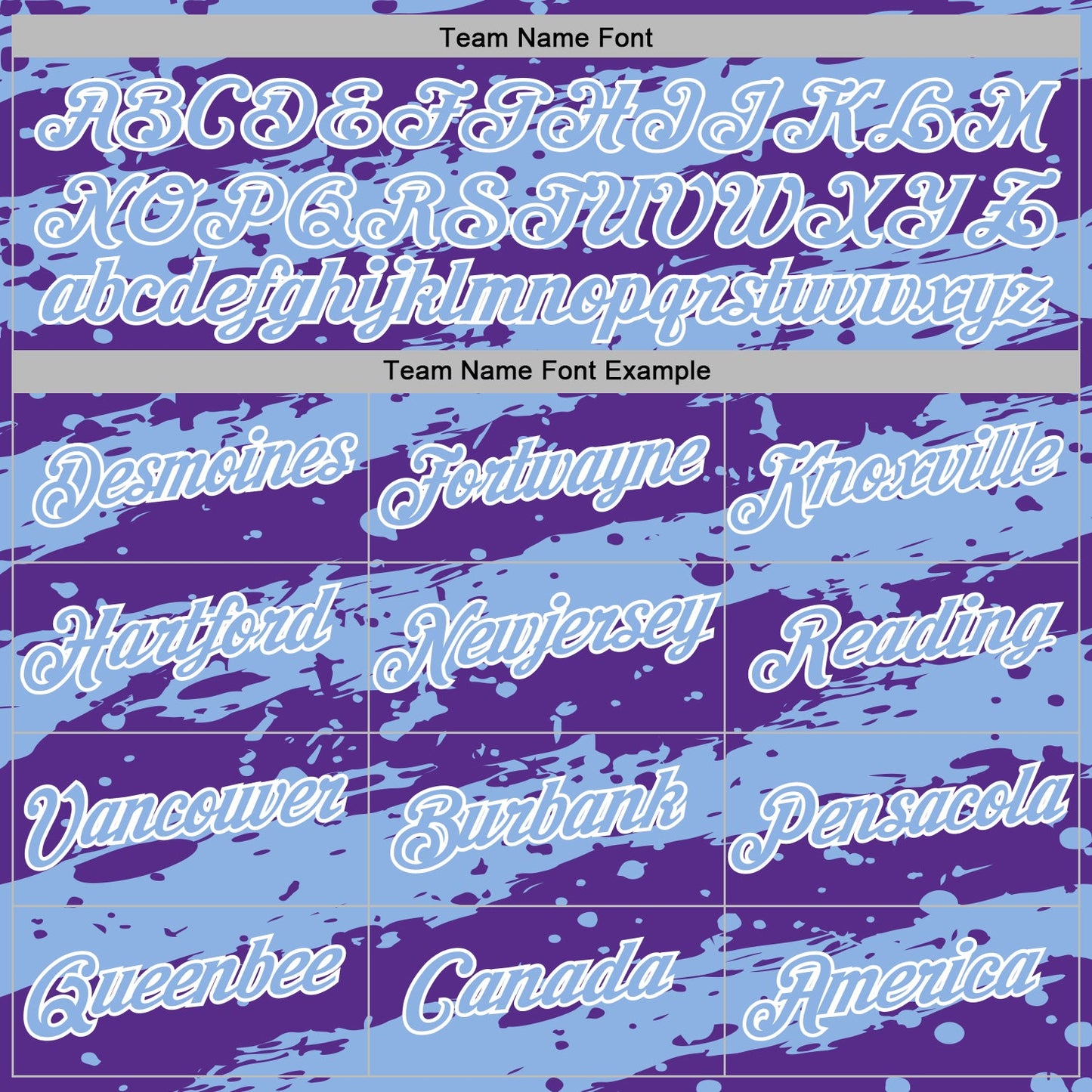 Custom Stitched Purple Light Blue-White Splash Torn Paper Style Sports Pullover Sweatshirt Hoodie view 5