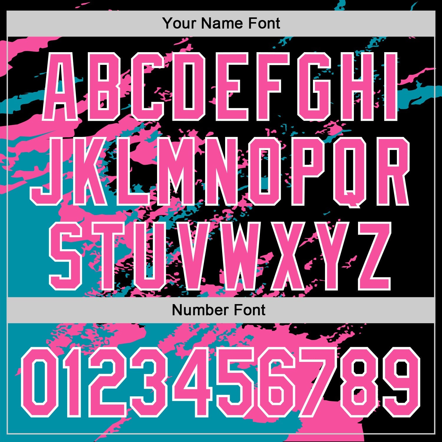 Custom Stitched Black Pink Teal-White 3D Pattern Design Abstract Fragment Art Splash Sports Pullover Sweatshirt Hoodie view 4