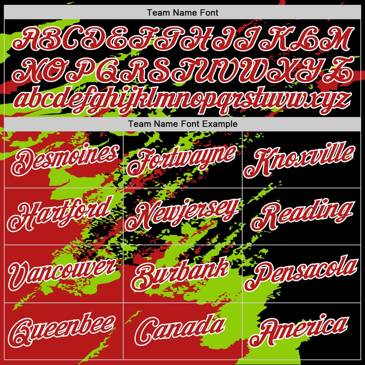 Custom Stitched Black Red Neon Green-White 3D Pattern Design Abstract Fragment Art Splash Sports Pullover Sweatshirt Hoodie view 3