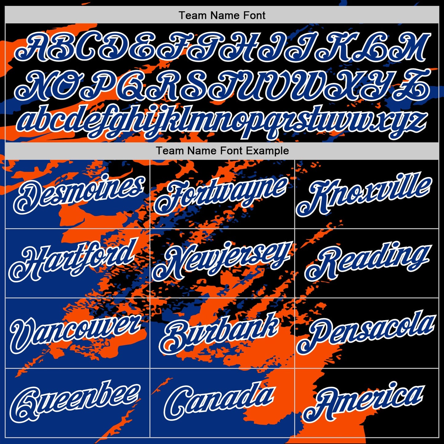 Custom Stitched Black Royal Orange-White 3D Pattern Design Abstract Fragment Art Splash Sports Pullover Sweatshirt Hoodie view 3