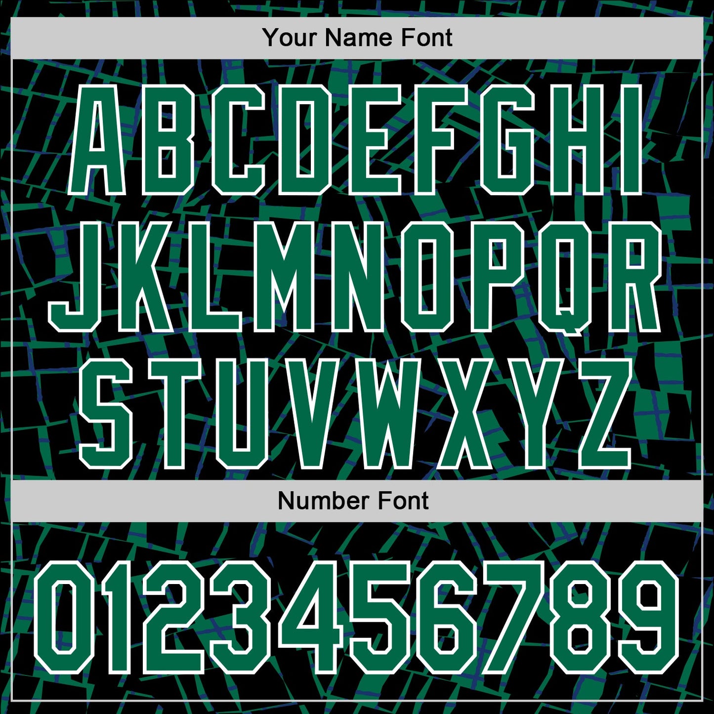 Custom Stitched Black Kelly Green-White 3D Pattern Design Line Sports Pullover Sweatshirt Hoodie view 4