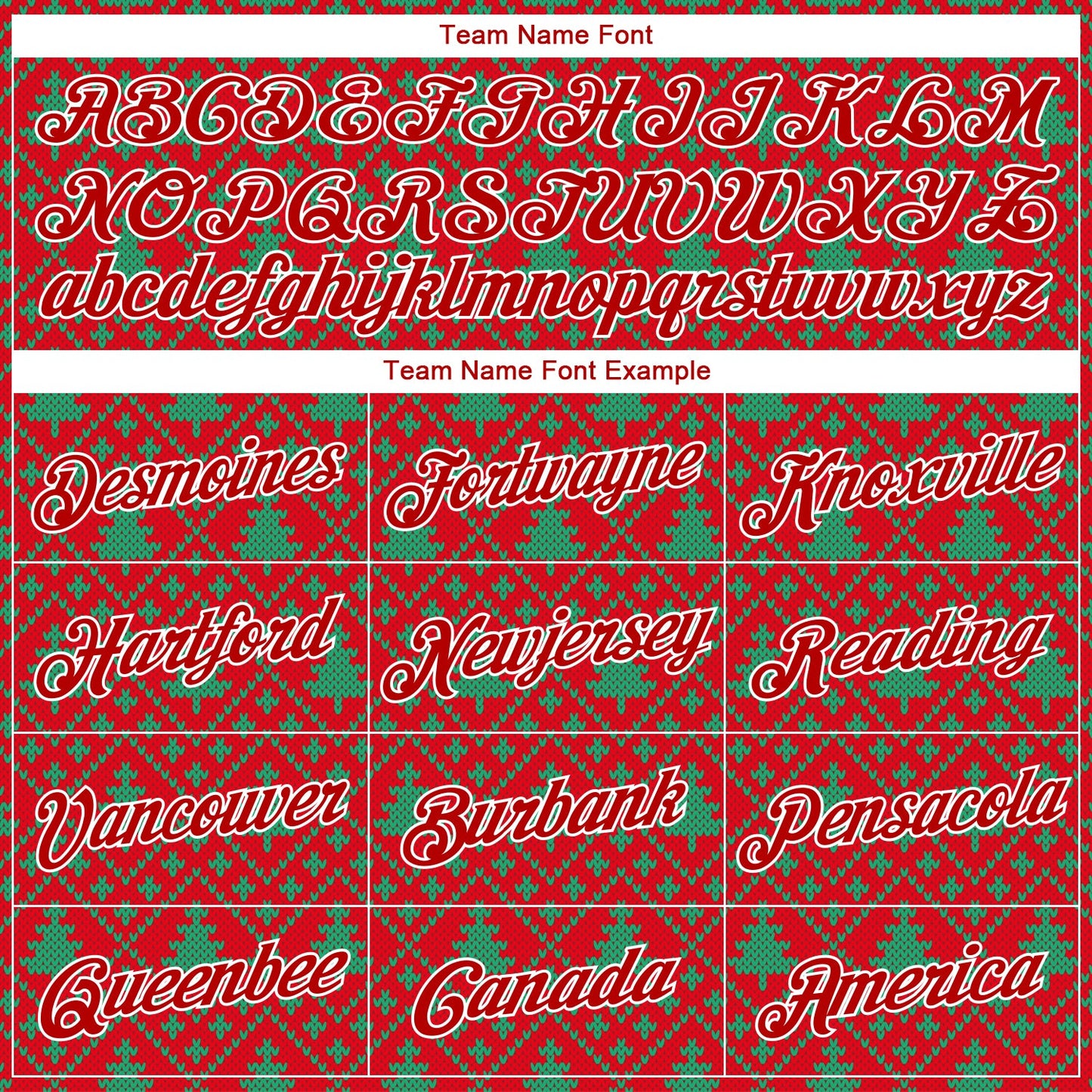 Custom Stitched Red Red-Kelly Green 3D Christmas Trees Sports Pullover Sweatshirt Hoodie view 3