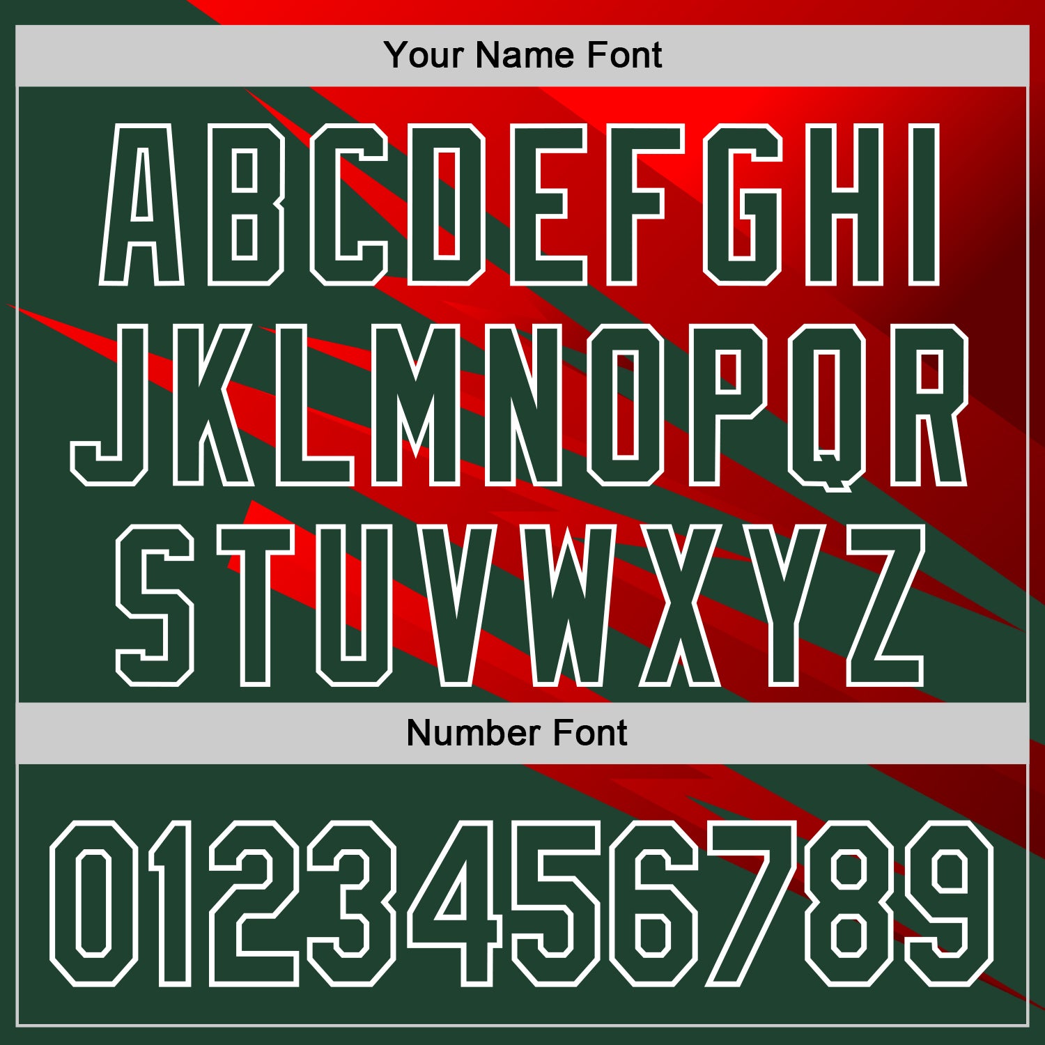 Custom Stitched Green Red-White 3D Pattern Design Line Sports Pullover Sweatshirt Hoodie view 4