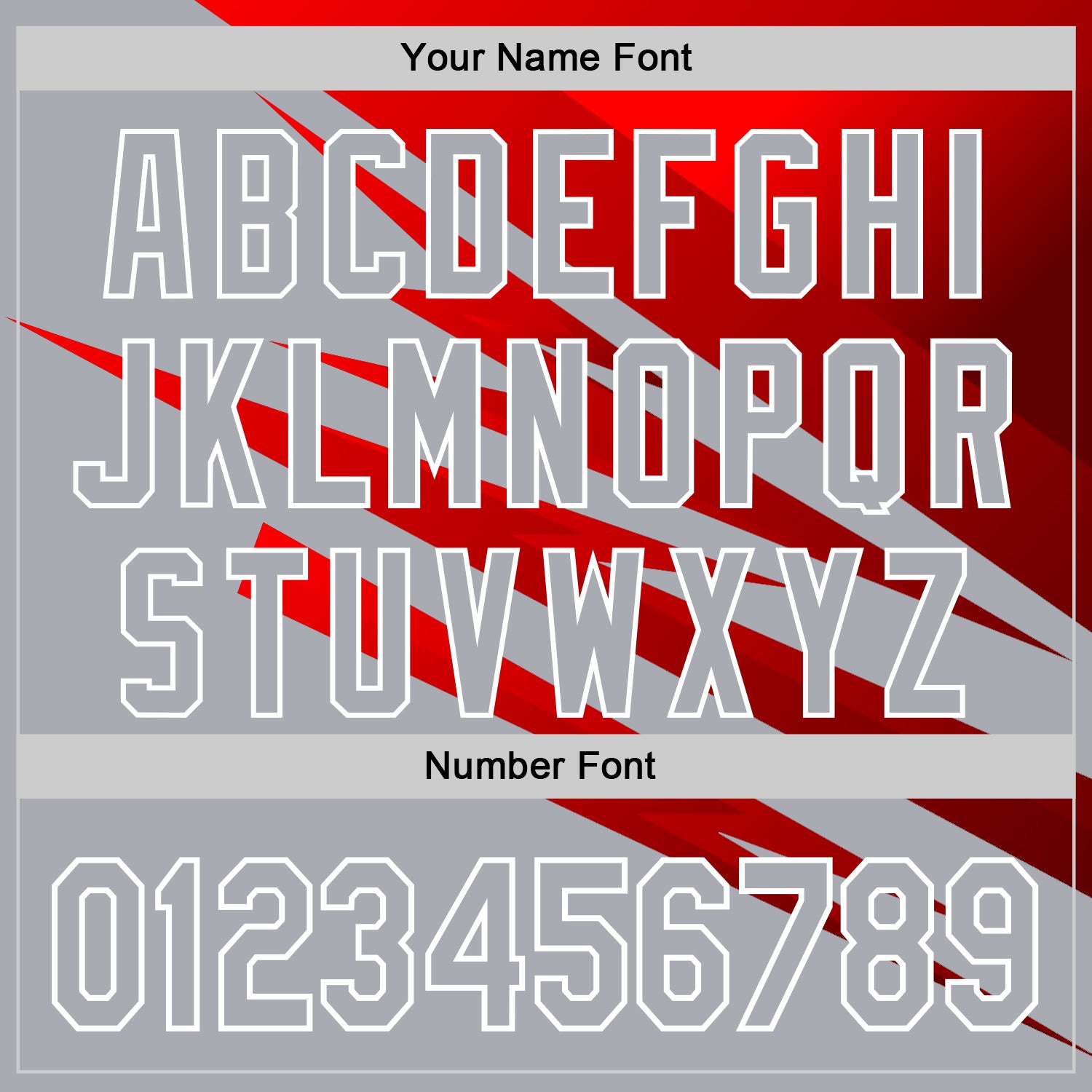 Custom Stitched Gray Red-White 3D Pattern Design Line Sports Pullover Sweatshirt Hoodie view 4