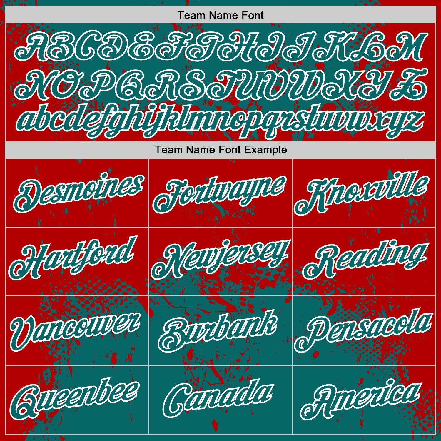 Custom Stitched Teal Red-White 3D Pattern Design Abstract Splatter Grunge Art Sports Pullover Sweatshirt Hoodie view 3