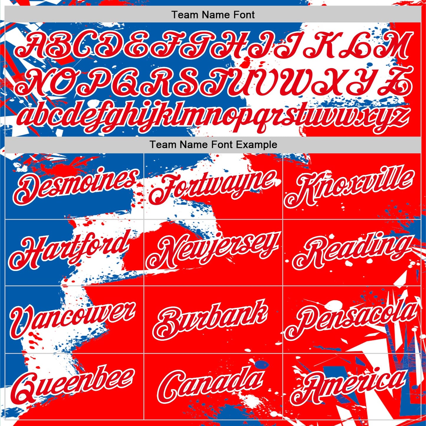 Custom Stitched Royal Fire Red-White 3D Pattern Design Splash Torn Paper Style Sports Pullover Sweatshirt Hoodie view 3