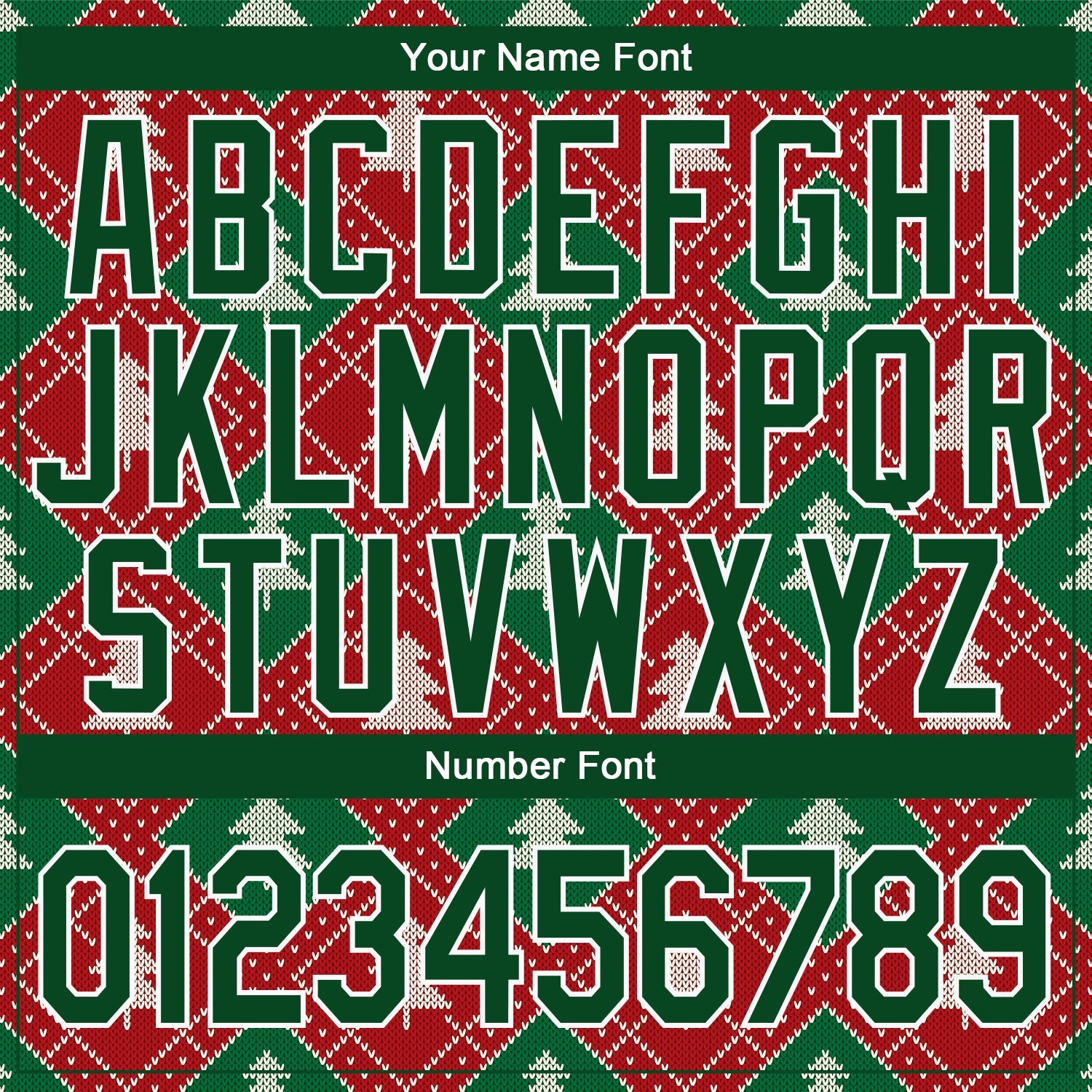 Custom Stitched Red Green-White 3D Christmas Trees Sports Pullover Sweatshirt Hoodie view 4