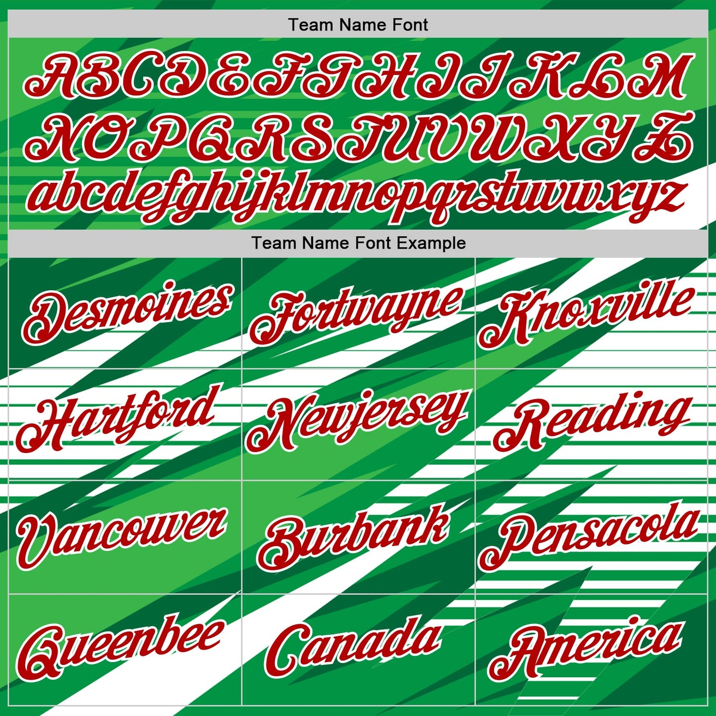 Custom Stitched Kelly Green Red-White 3D Pattern Design Line Sports Pullover Sweatshirt Hoodie view 3