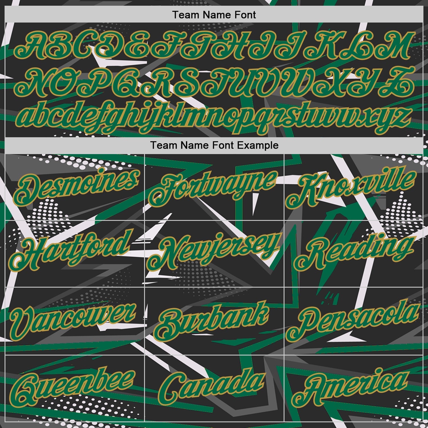 Custom Stitched Black Kelly Green Old Gold-White 3D Pattern Design Line Sports Pullover Sweatshirt Hoodie view 3