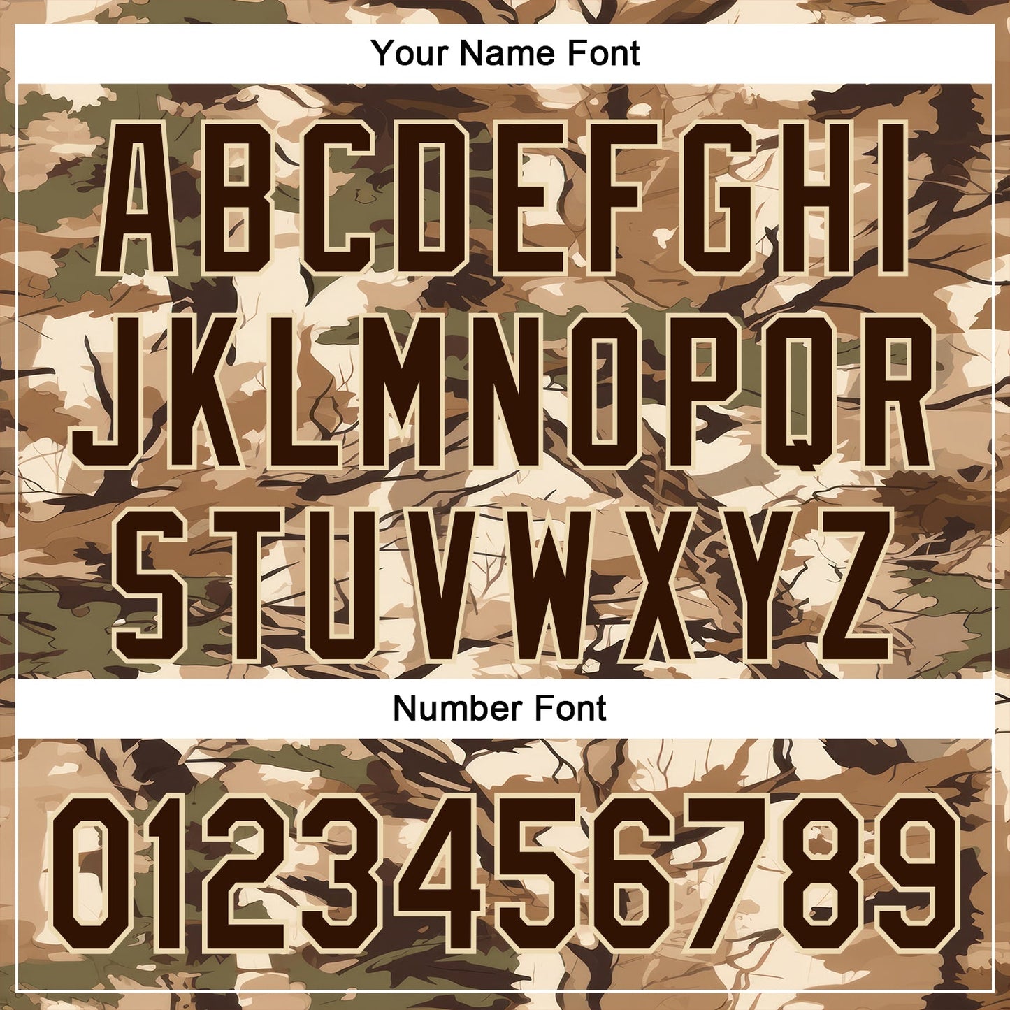 Custom Stitched Olive Brown-Cream 3D Pattern Design Tree Camo Hunting Sports Pullover Sweatshirt Salute To Service Hoodie view 4