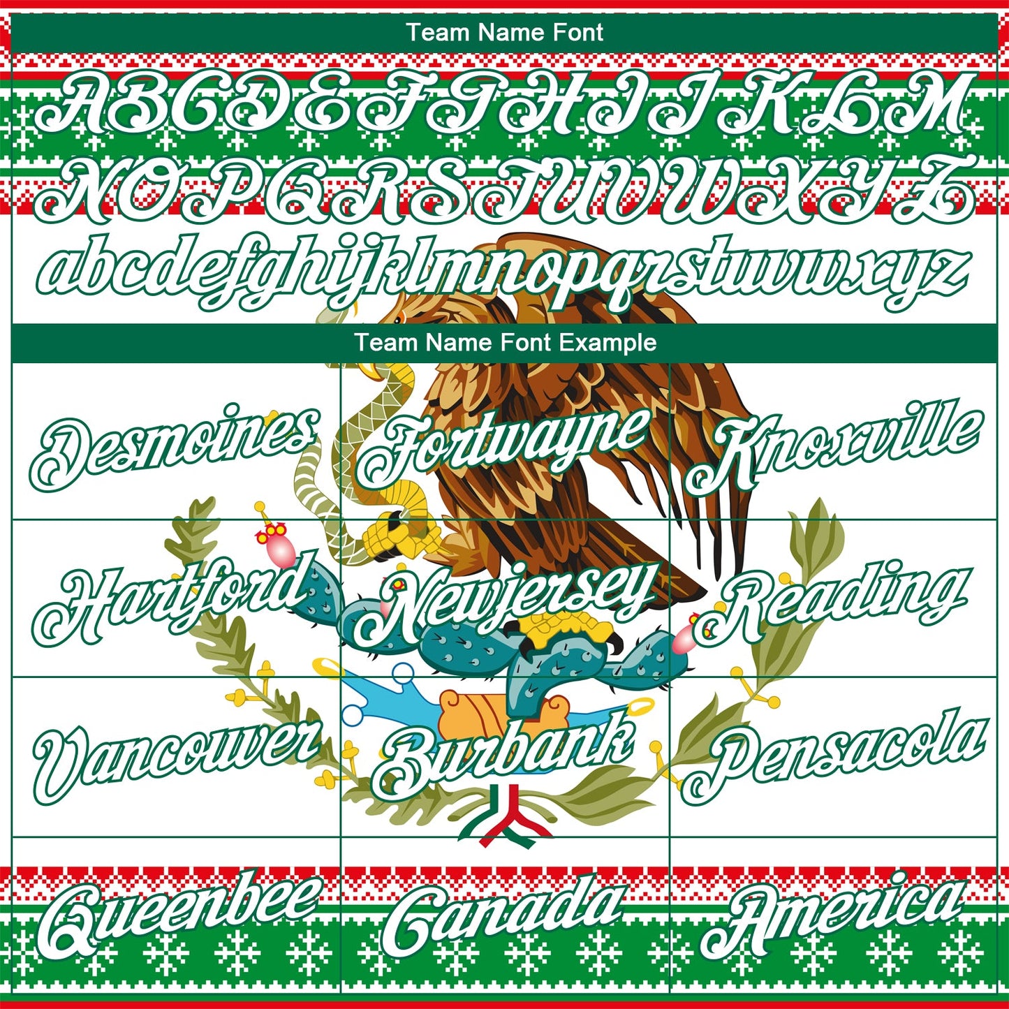 Custom Stitched Kelly Green White-Red 3D Mexican Flag Sports Pullover Sweatshirt Hoodie view 3
