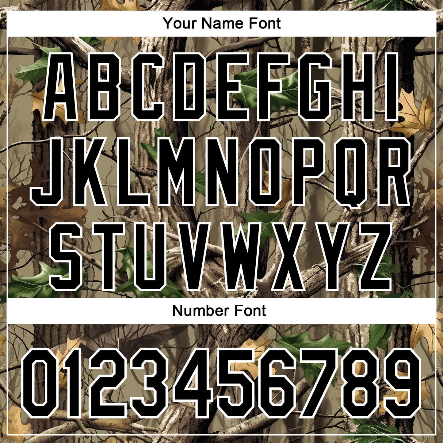 Custom Stitched Old Gold Black-White 3D Pattern Design Tree Camo Hunting Sports Pullover Sweatshirt Hoodie view 4