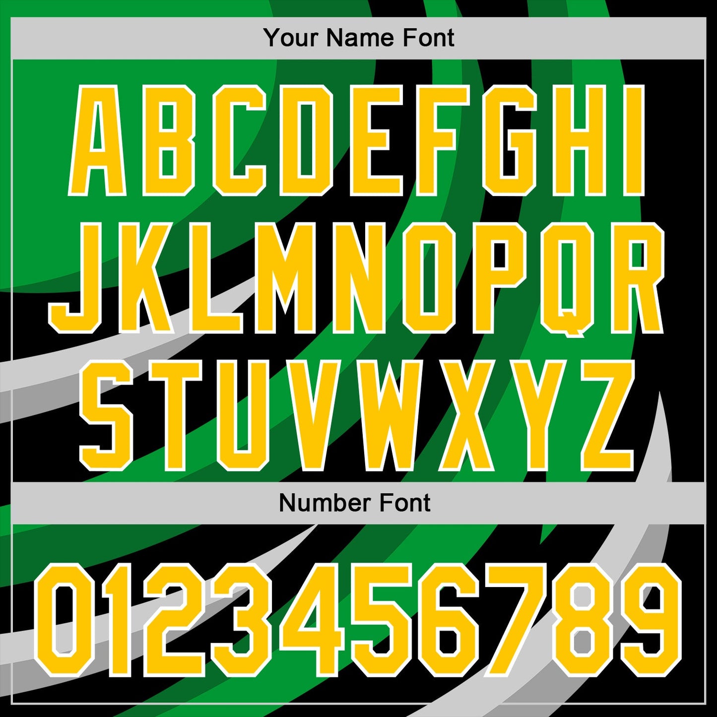 Custom Stitched Black Yellow Green-White 3D Pattern Design Sportswear Pullover Sweatshirt Hoodie view 4
