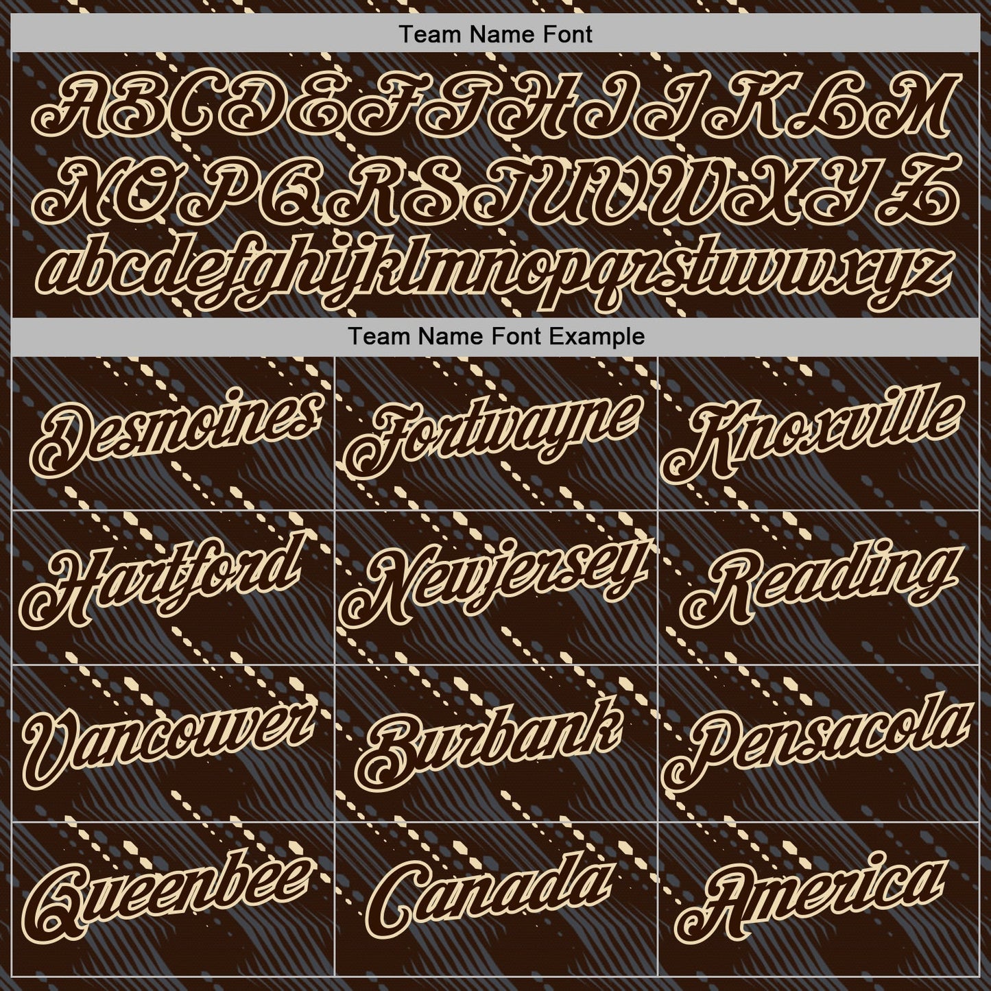 Custom Stitched Brown Cream Slant Lines Sports Pullover Sweatshirt Hoodie view 5