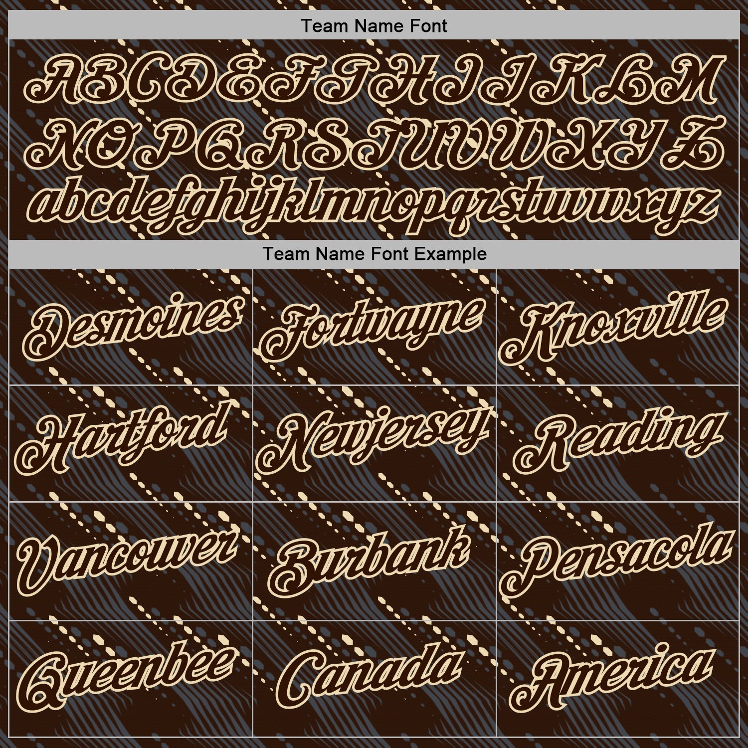 Custom Stitched Brown Cream Slant Lines Sports Pullover Sweatshirt Hoodie view 5