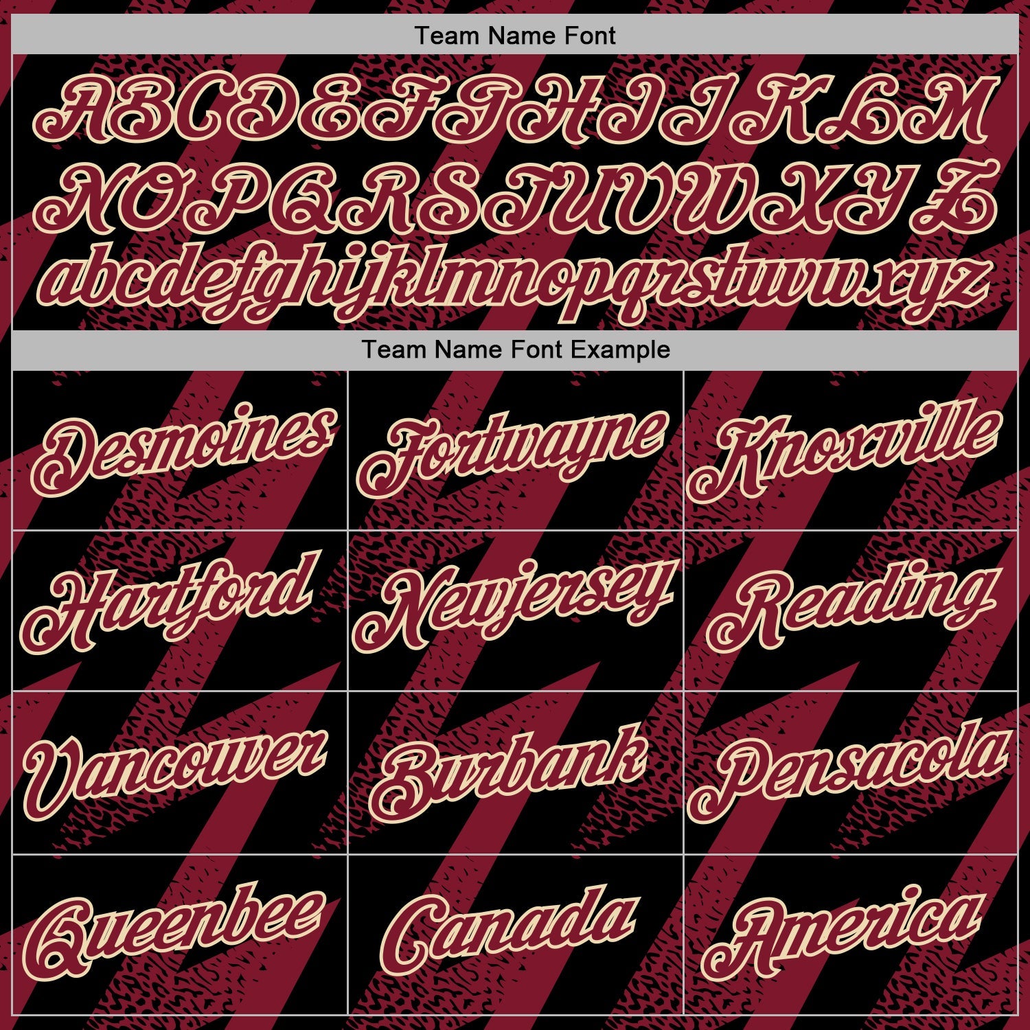 Custom Stitched Black Crimson-Cream Zigzag Shape Sports Pullover Sweatshirt Hoodie view 5